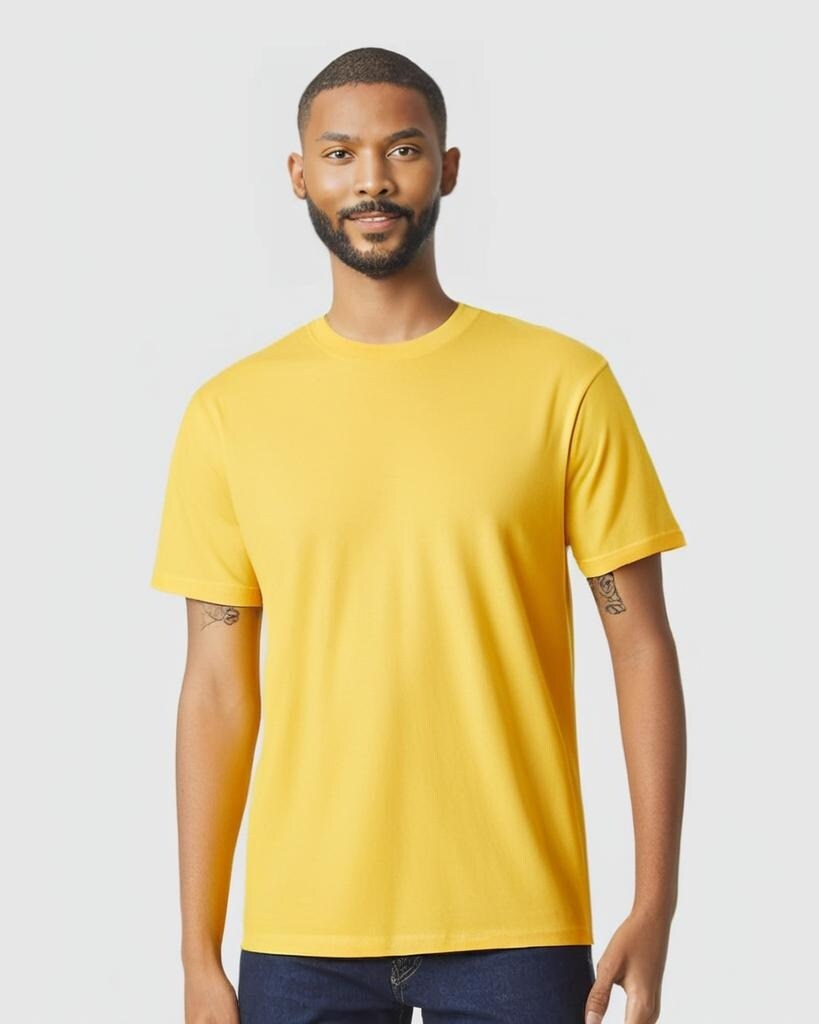 6 Pack Softstyle CVC T-Shirt Bundle for Everyday Comfort & Bulk Tee