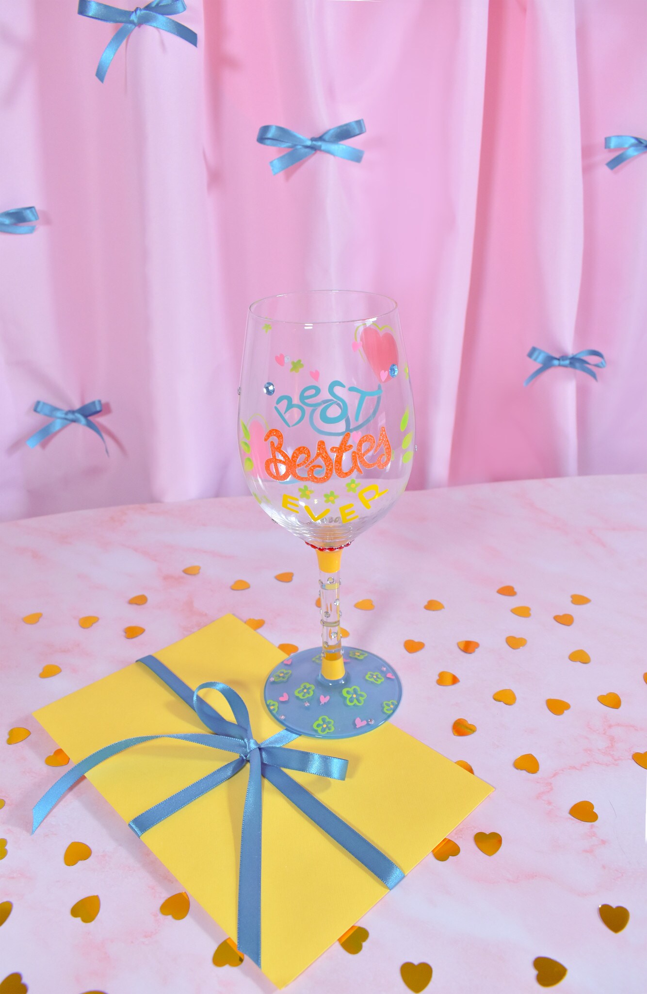 Enesco Lolita Best Besties Ever Wine Glass