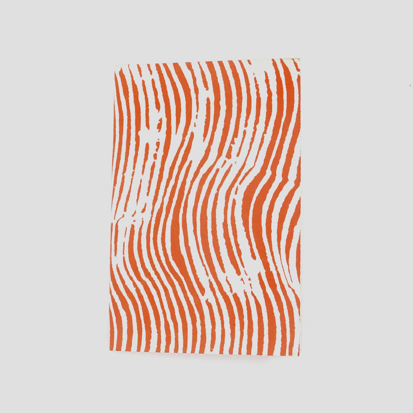 Soft Cover Red Wave Handmade Paper Notebooks – Pack of 5, 6x4 Inch Mini Writing Journals