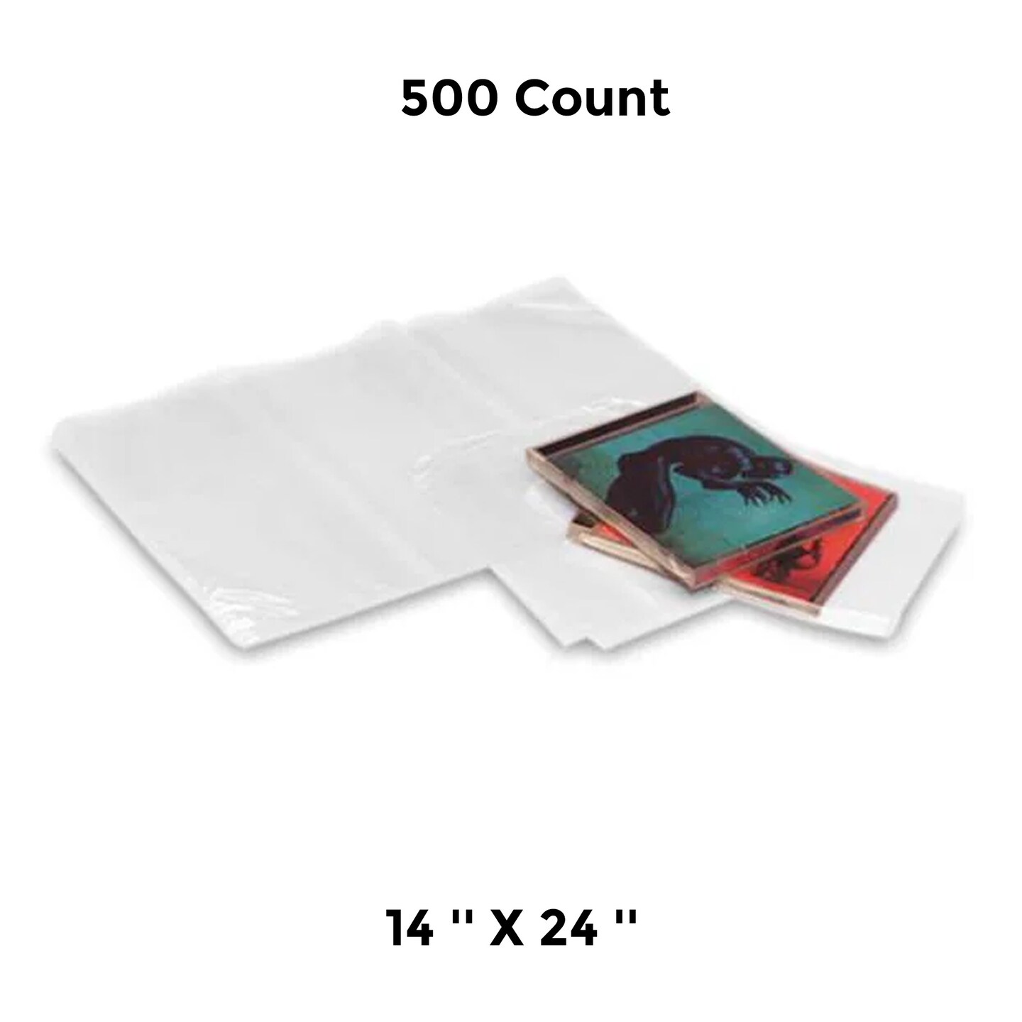 Flat Shrink Bags 14&#x27;&#x27; X 24&#x27;&#x27; Storage Bags