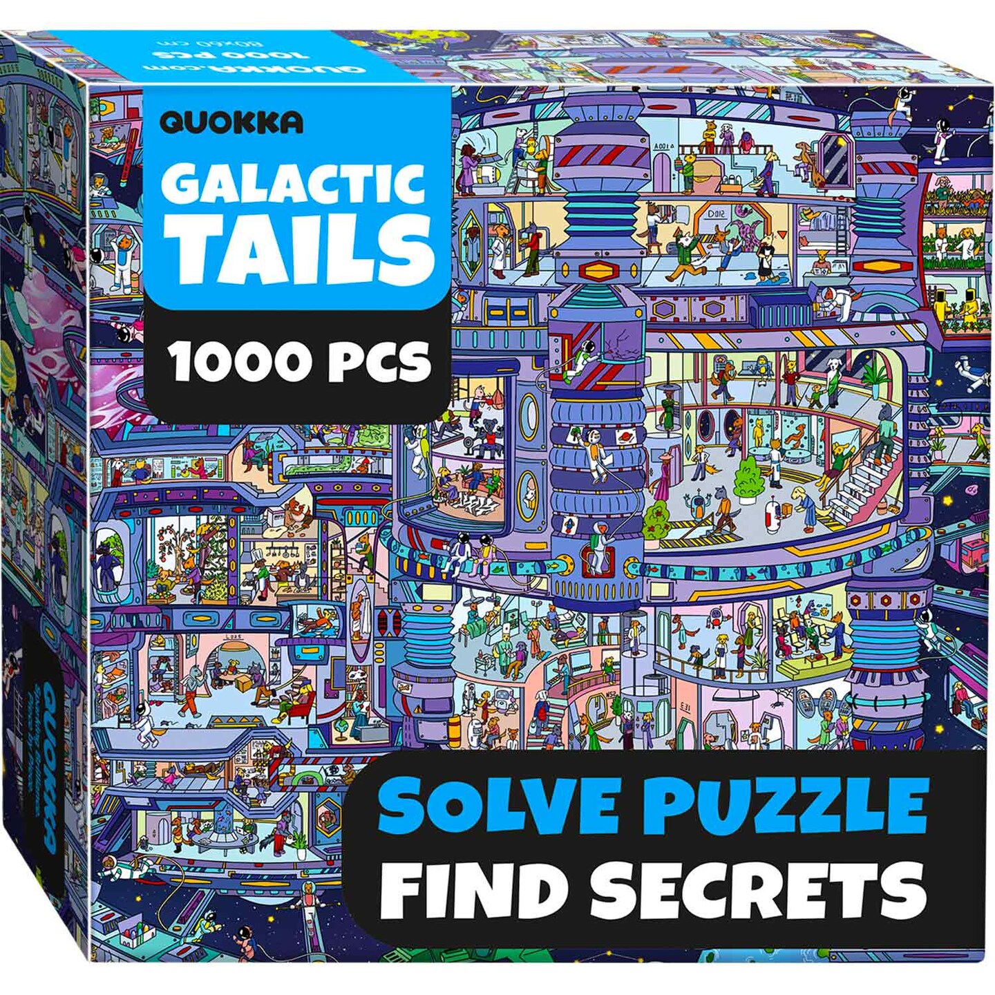 1000 Pcs Jigsaw Puzzle for Adults | Galactic Tails