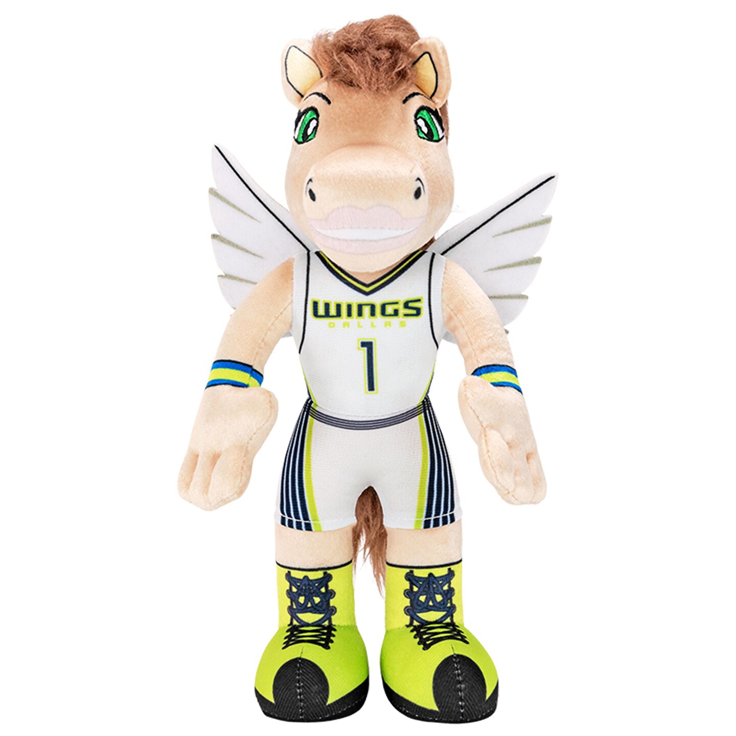 Bleacher Creatures Dallas Wings Lightning 10&#x22; Mascot Plush Figure (Heroine Jersey)