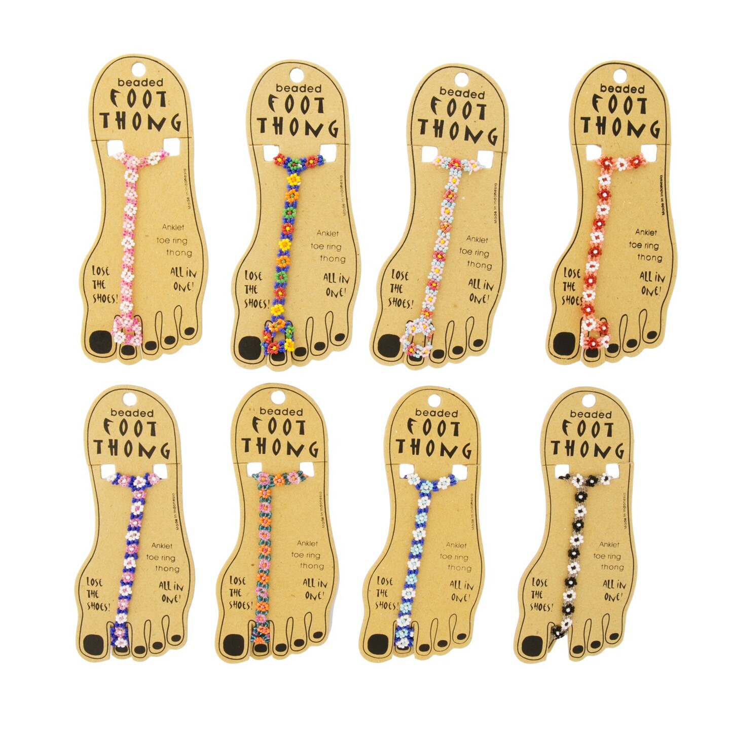 Bulk Refill 6/A Bead Thongs