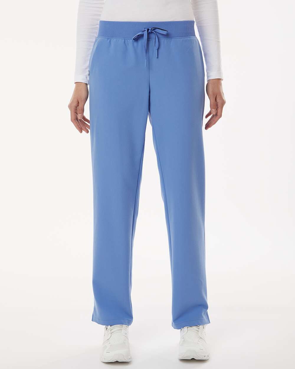 Jaanuu&#xAE; Women&#x27;s Xenos Essential Knit Waist Scrub Pants Petite Sizes