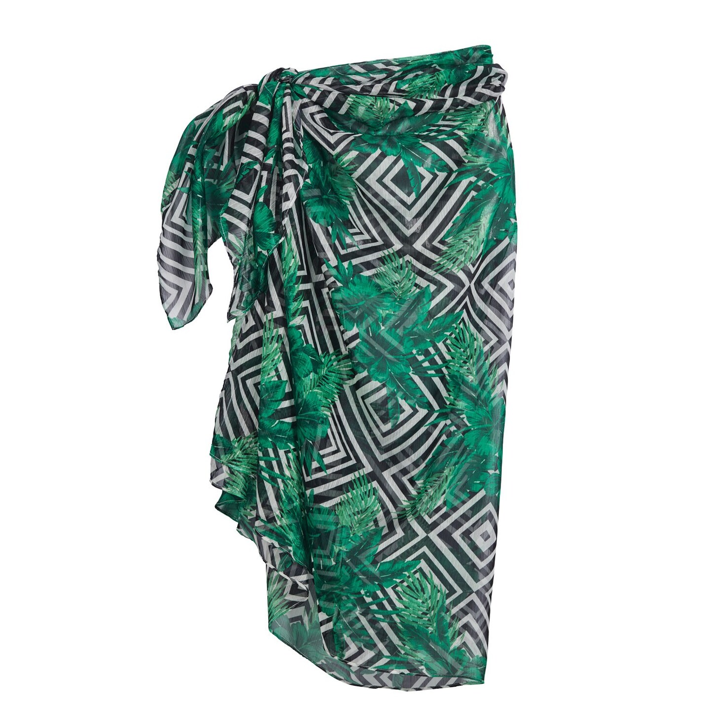 Sheer Tropical Sarong