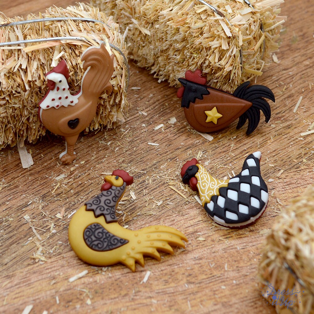 Dress It Up Button Shop Hen House