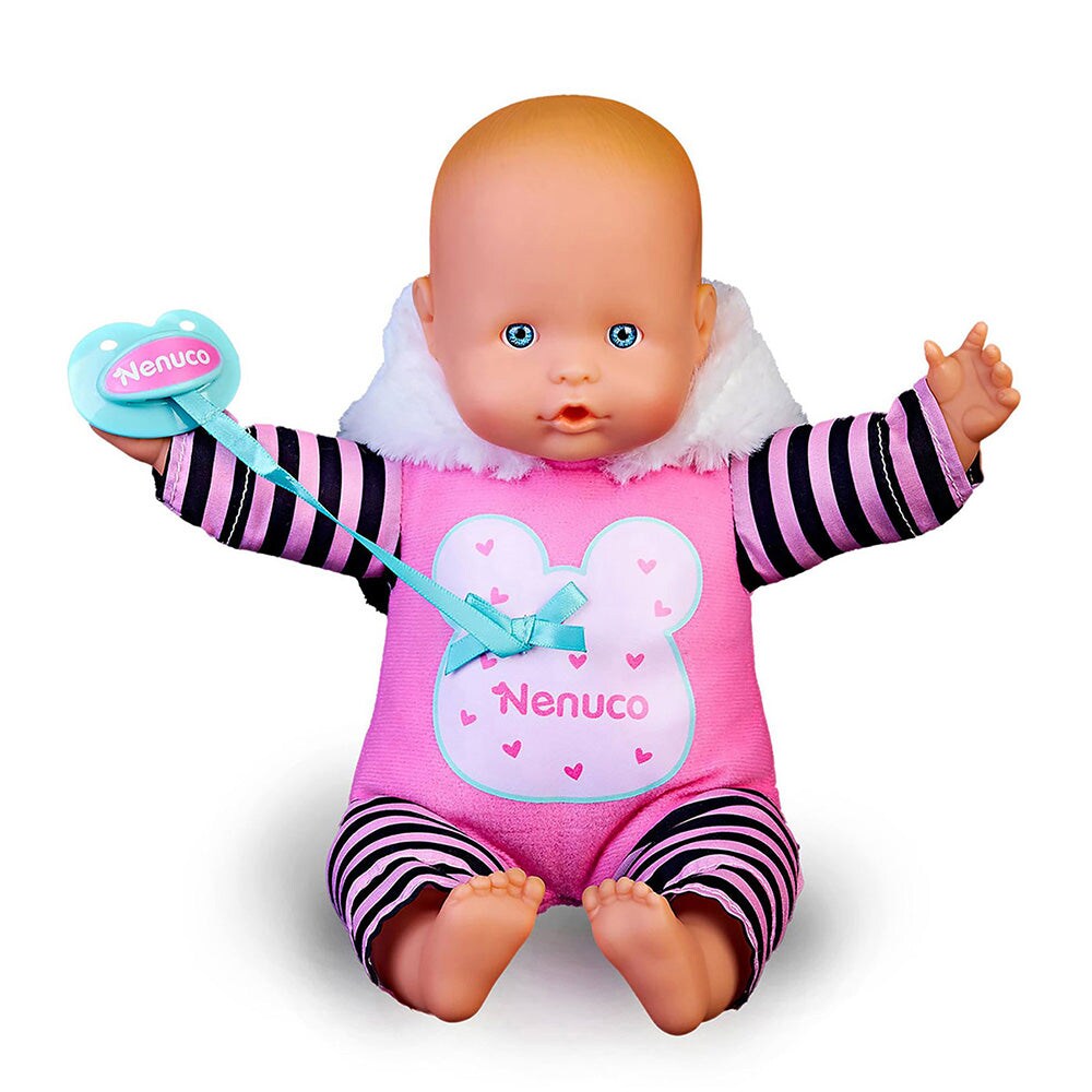 Nenuco Dress Up Baby Doll with Panda Outfit, 12&#x22; Doll