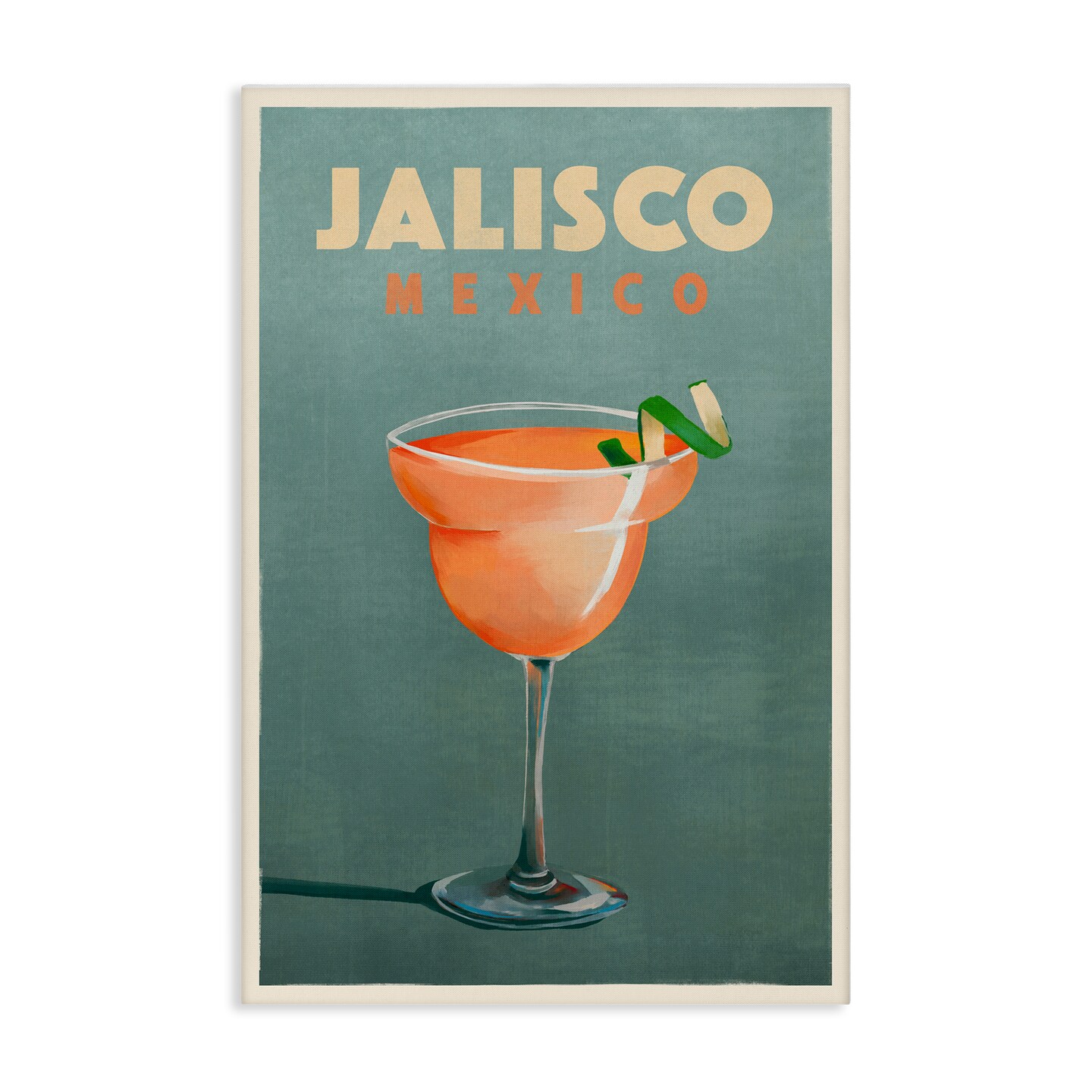 Stupell Industries Jalisco Mexico Cocktail Canvas Wall Art Design by The Whiskey Ginger