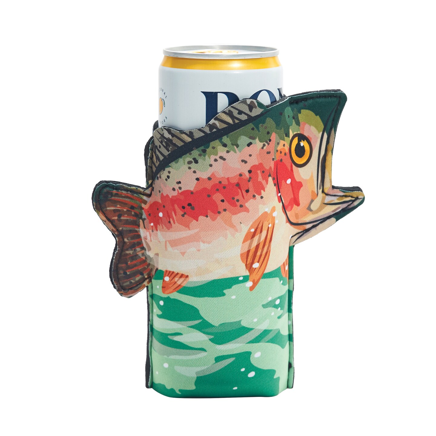 12oz Skinny Can Sleeve Basset of Trout