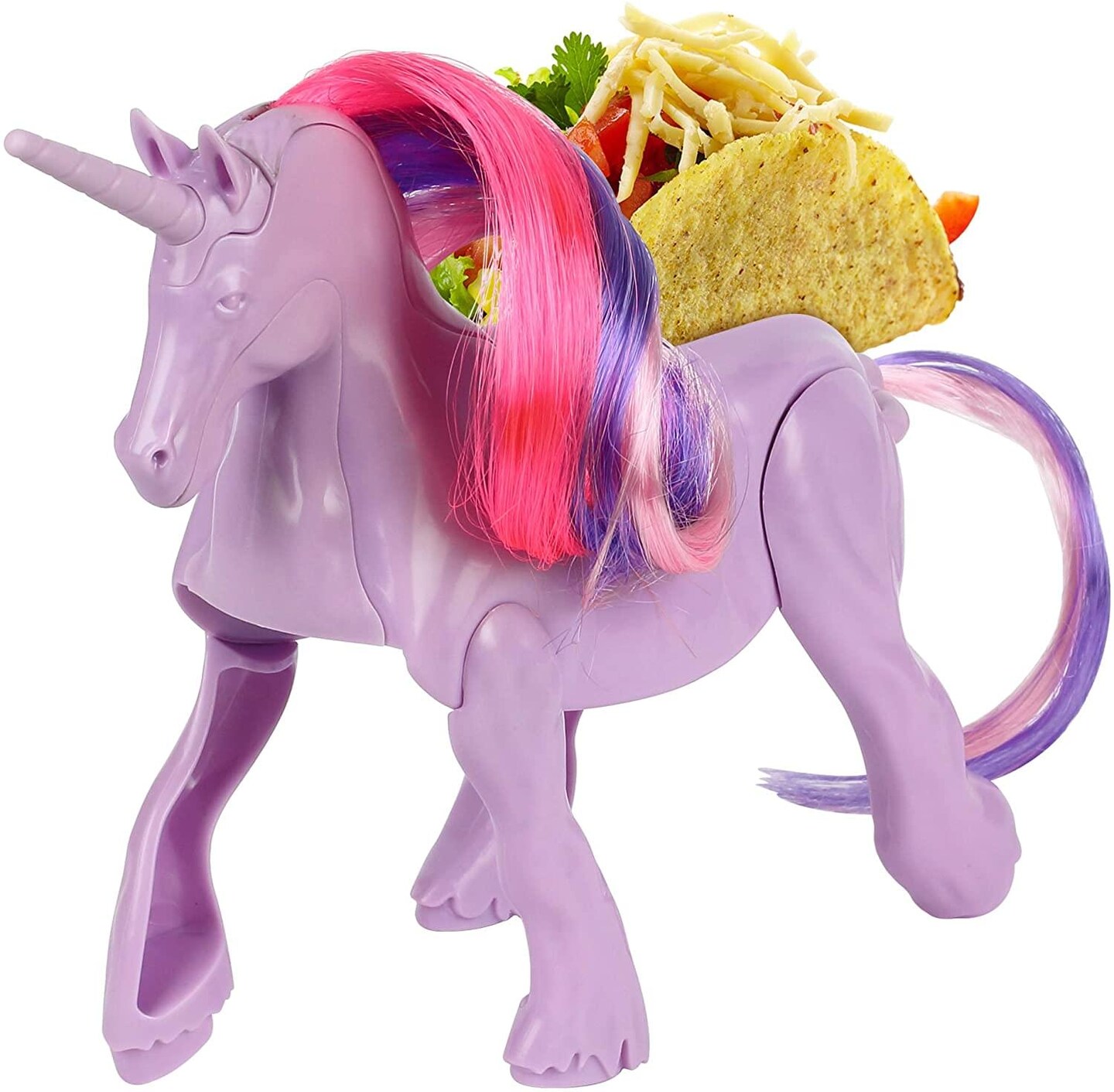 Unicorn Magic Sculpted Taco &#x26; Snack Holder