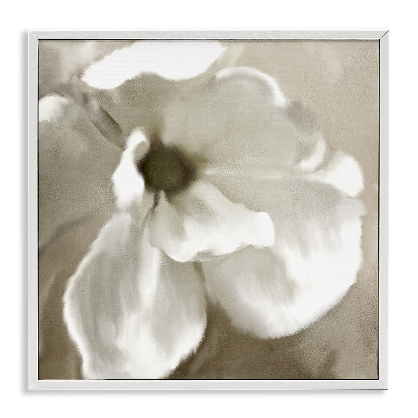 Stupell Industries Blooming Magnolia Petals Framed Giclee Wall Art Design by Kim Allen