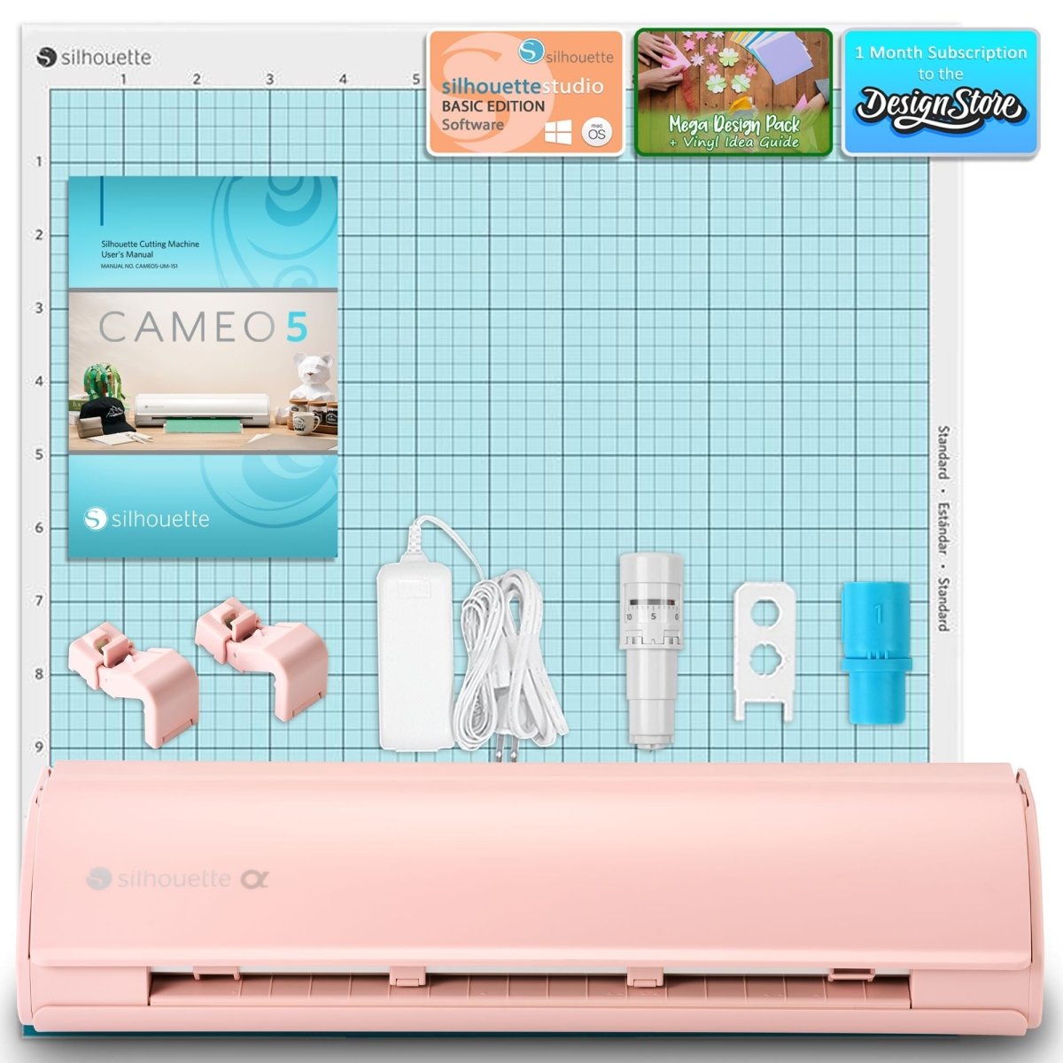 Silhouette Pink Cameo 5α Alpha - 12