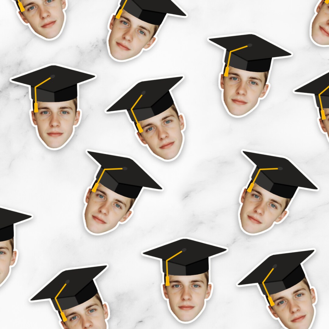 Graduation Face Confetti, Photo Grad Party Decorations | MakerPlace by ...