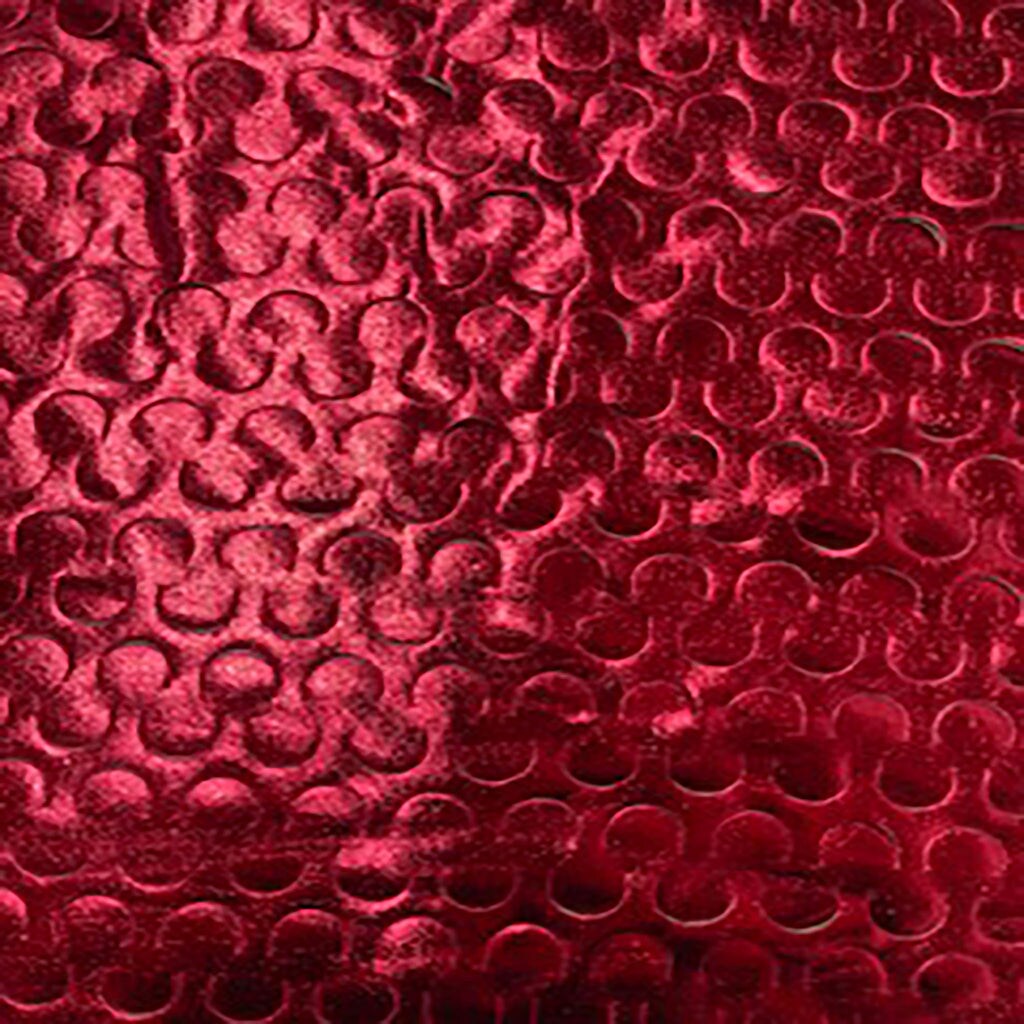 1 Yard Circle Laser Cut Foil Polyester Spandex Fabric 58/60 Inch Width