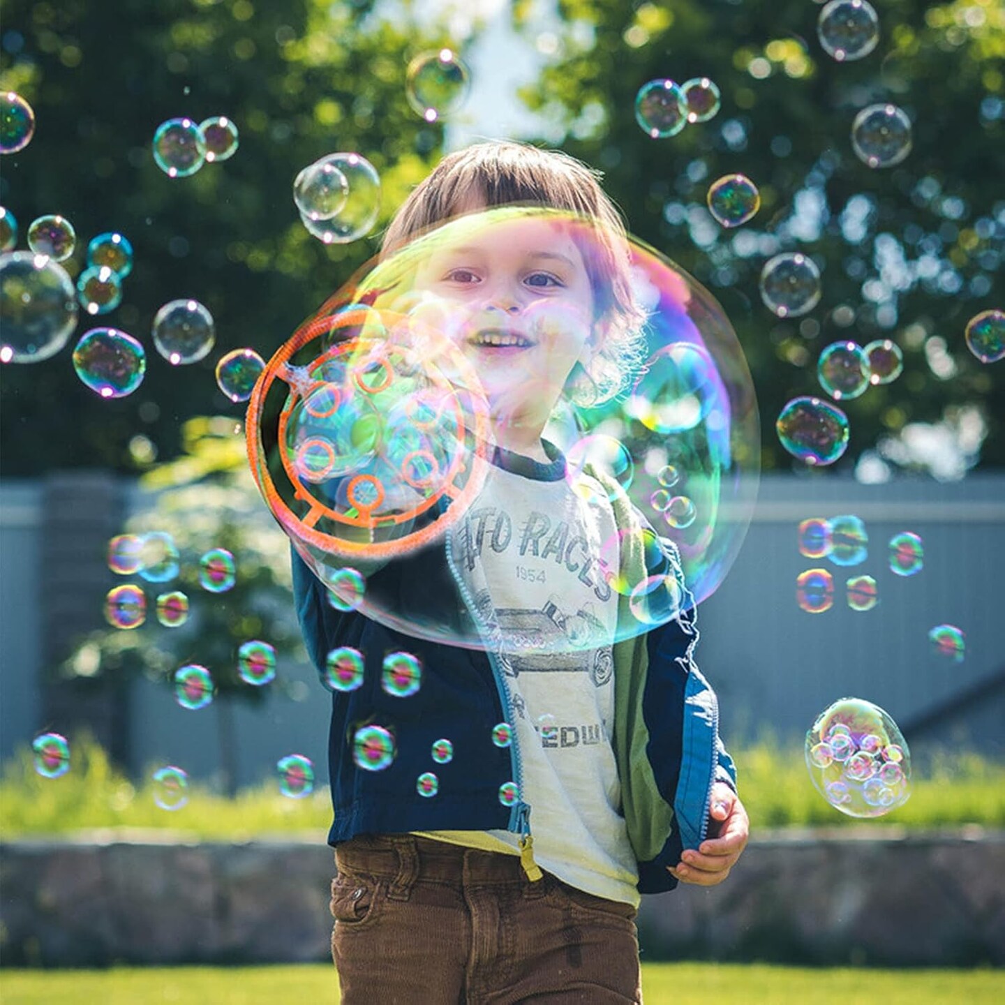 Bubble Gun Bubble Machine Dinosaur Bubble Blower Toy for Kids and Toddlers Bubble in Bubble Gun Party Favors Birthday Christmas Easter Gift