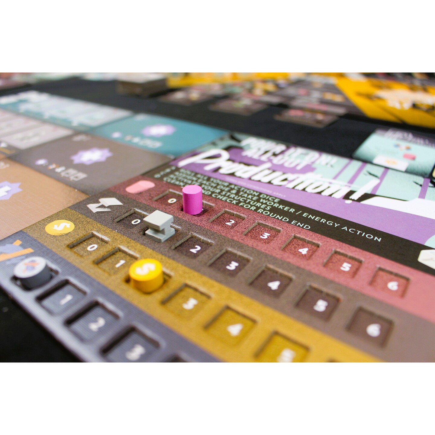Matagot: Manhattan Project: War Machine - Strategy Board Game, Grow &#x26; Develop A Nation, Building &#x26; Resource Management, Age 12+, 1-4 Player, 30-60 Min