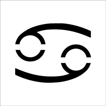 Cancer Zodiac Sign Shape Stencil | Wall Stencil | High School Senior Parking Spot Stencil | Reusable | Stencil Ease |
