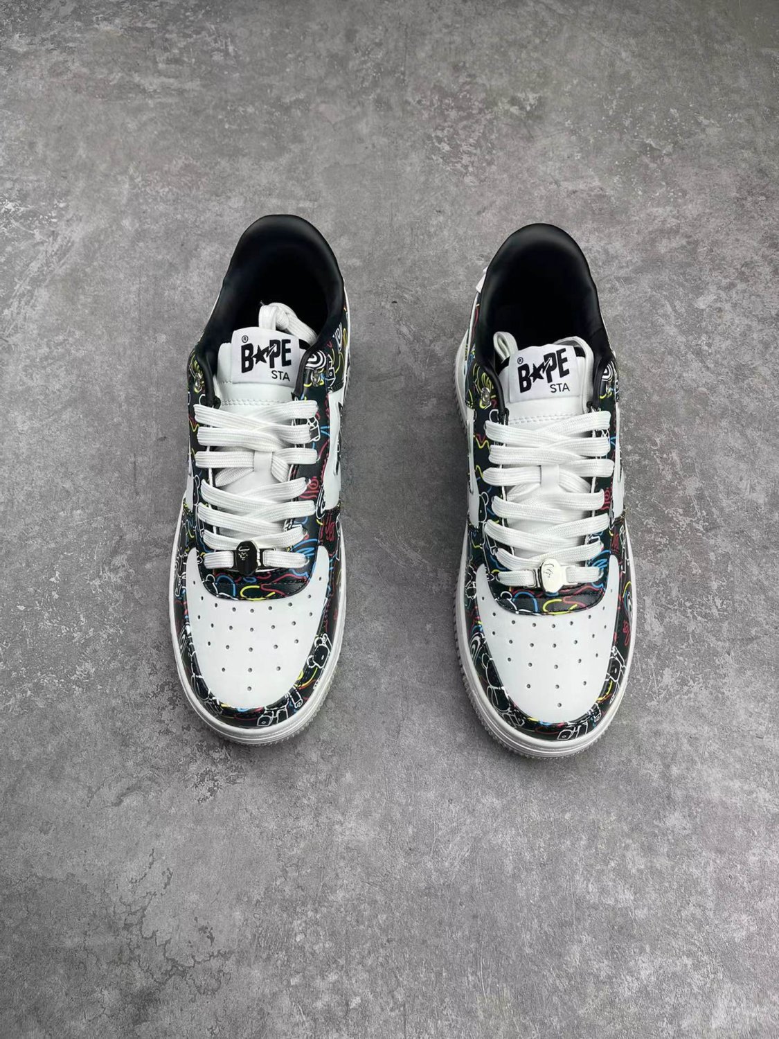 A Bathing Ape Bape Sta Medicom Toy Bearbrick Camo Black