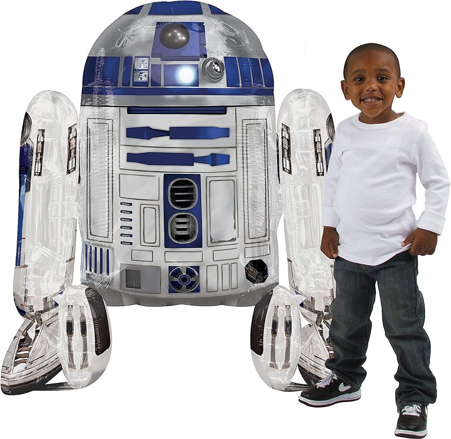 Anagram International Star Wars 38&#x22; R2D2 Air Walker Foil Balloon