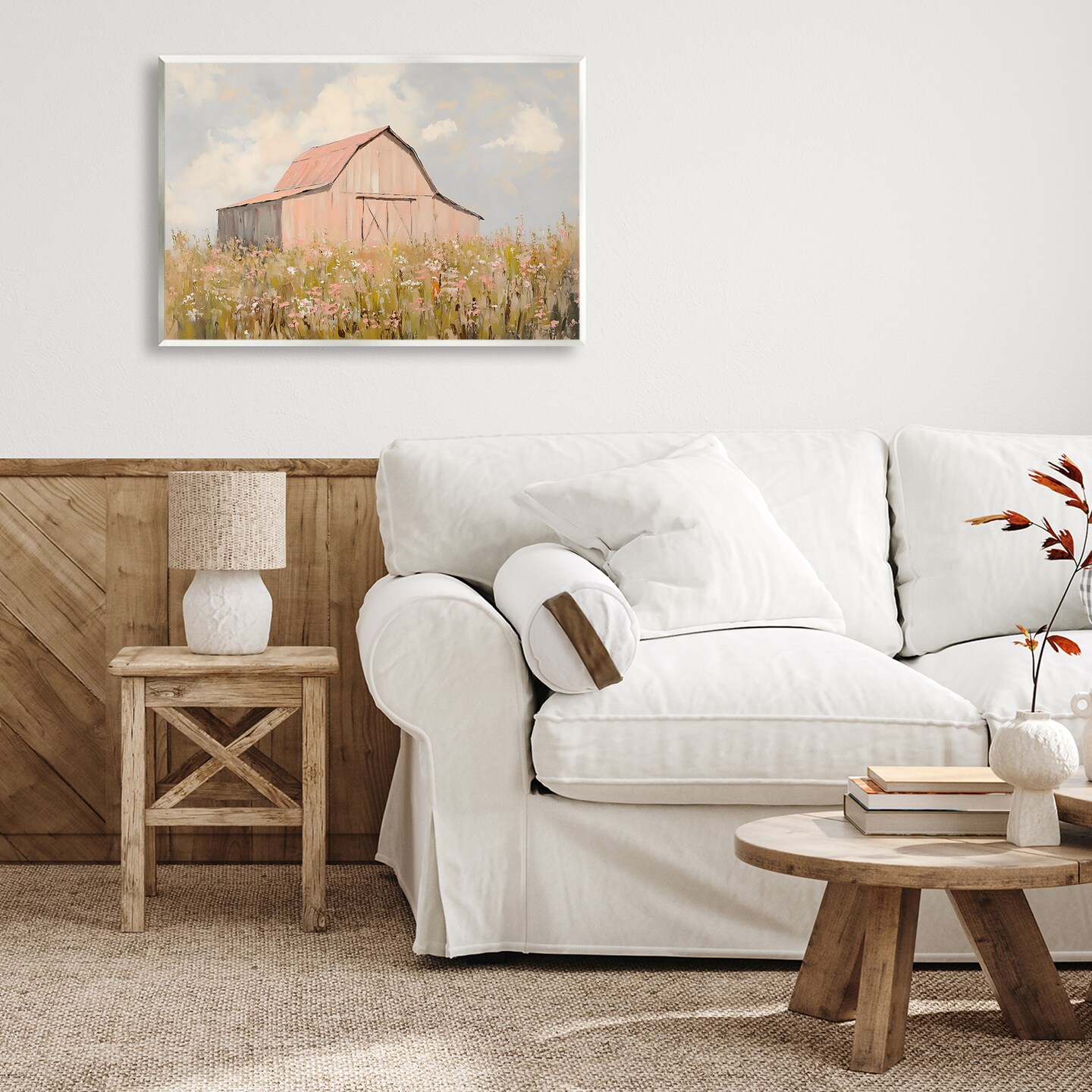 Stupell Industries Blush Pink Barn Wall Plaque, design by Franklyn Gregory