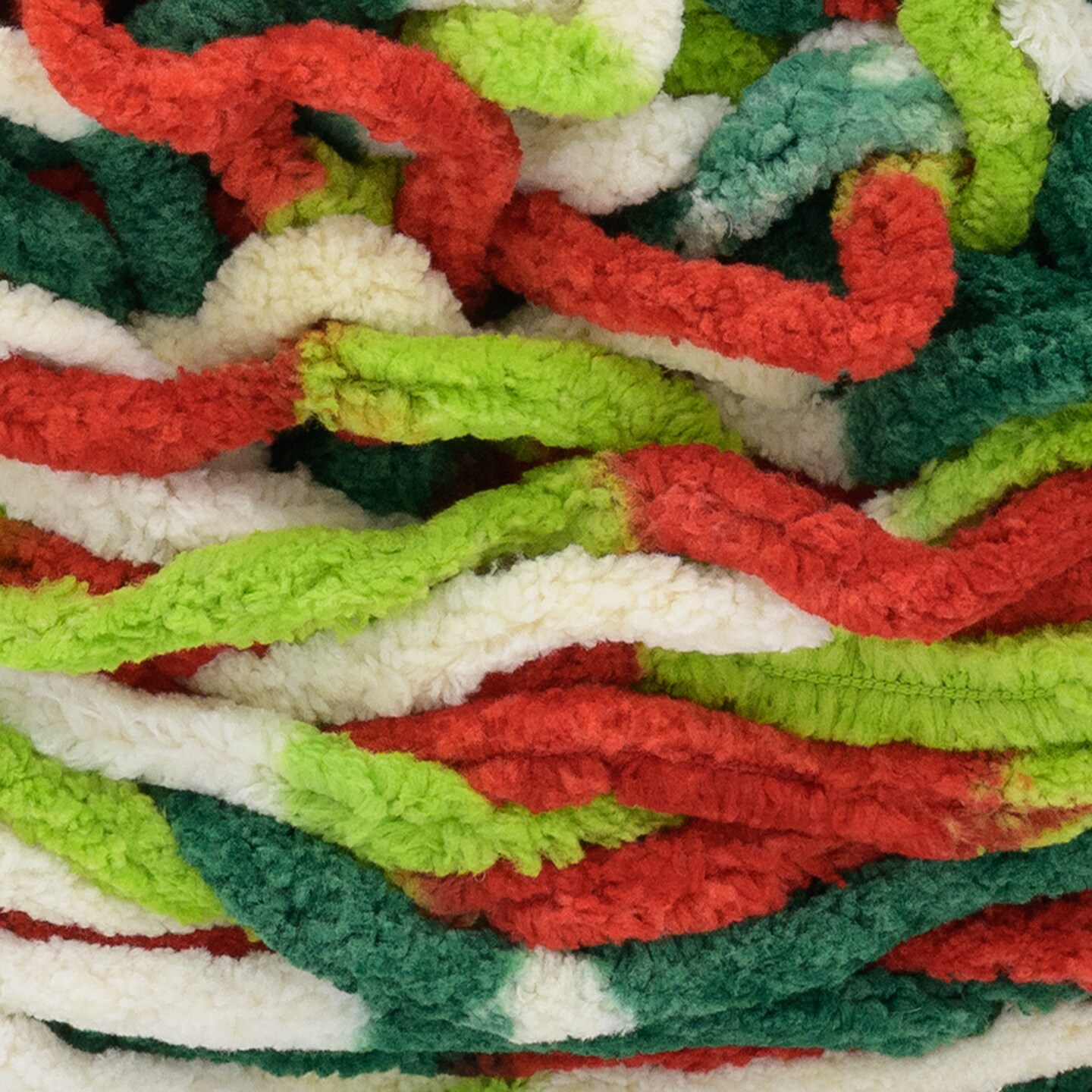 Lion Brand Yarn Cover Story Jolly Heist Super Bulky Polyester Multicolor Yarn 1 Cake
