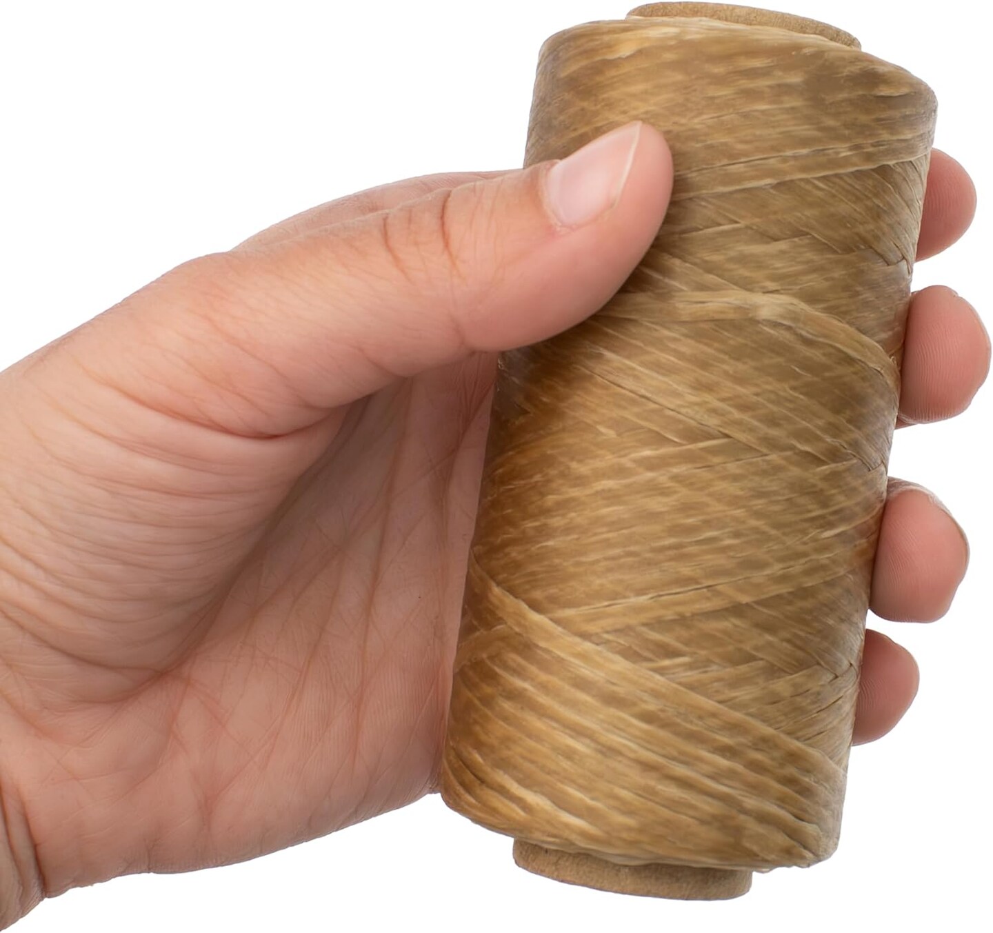 The Beadsmith Artificial Sinew Waxed Thread – Flat Polyester Craft String