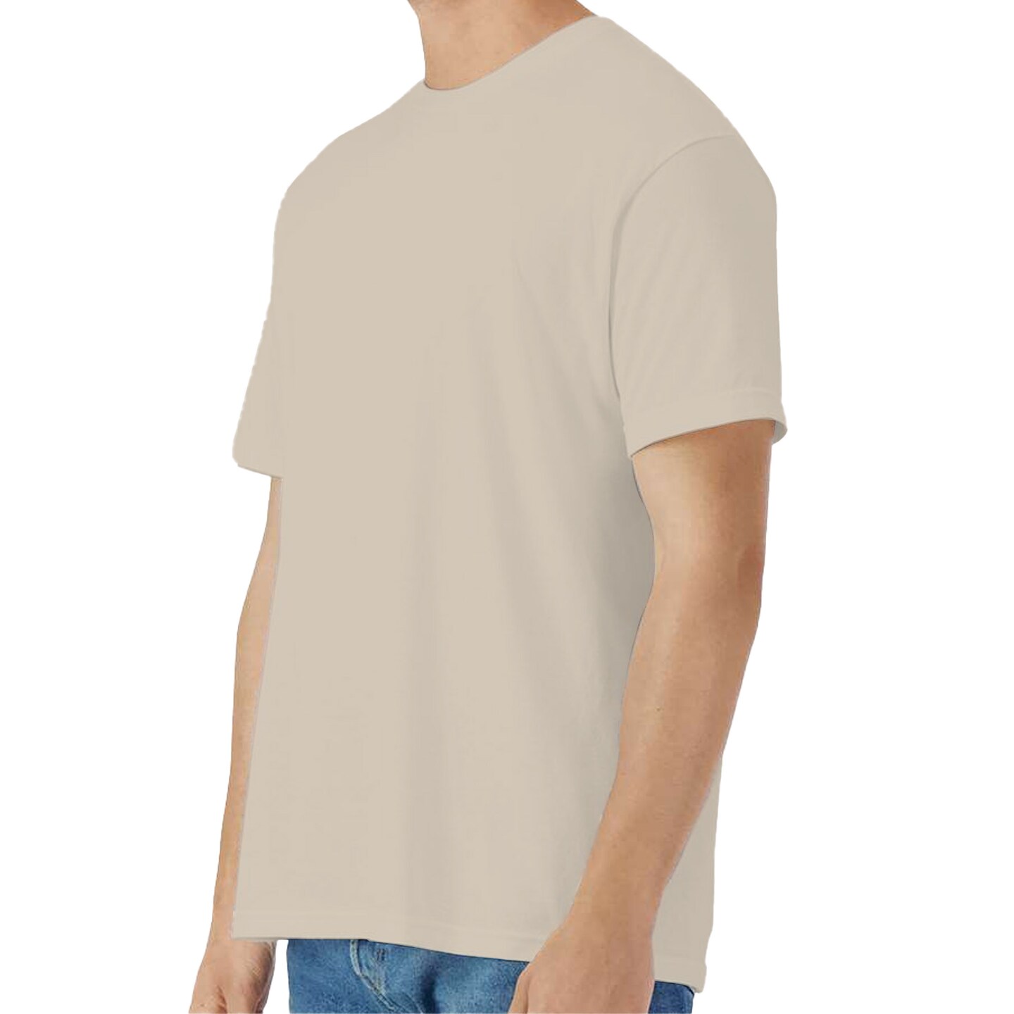 Gildan Men's Light Cotton T-Shirt, Crewneck Short Sleeve Assorted Craft Tee
