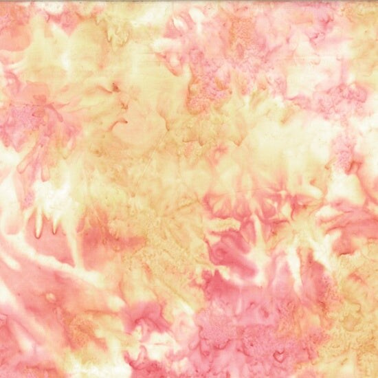 Fabric Hoffman Creamsicle Smoothie Bali Batiks by the Quarter Yard 1384-480