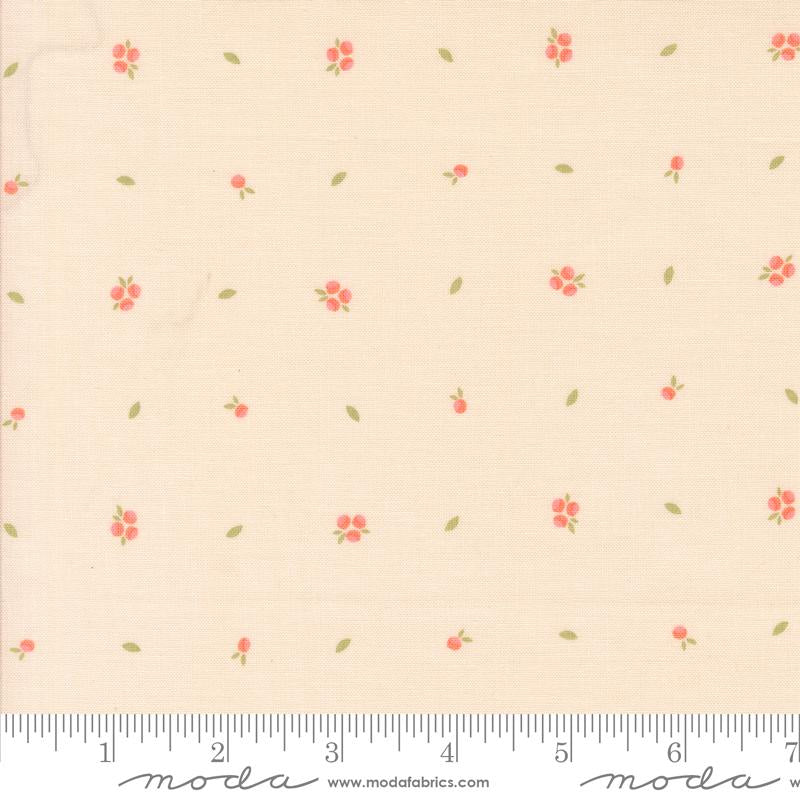 Fabric Moda Pale Pink Little Sprouts Abloom by the Quarter Yard 29216-14