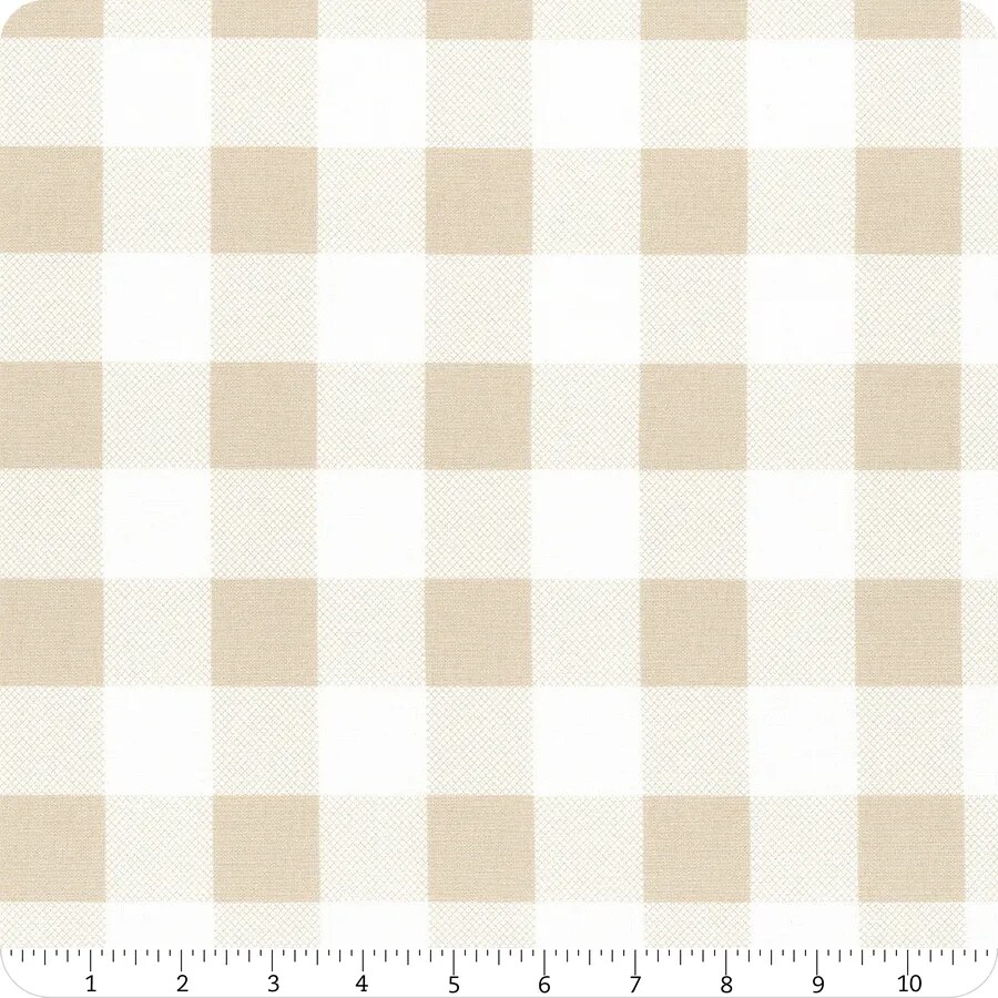 Fabric Moda Stone Starberry Check by the Quarter Yard 29185-16