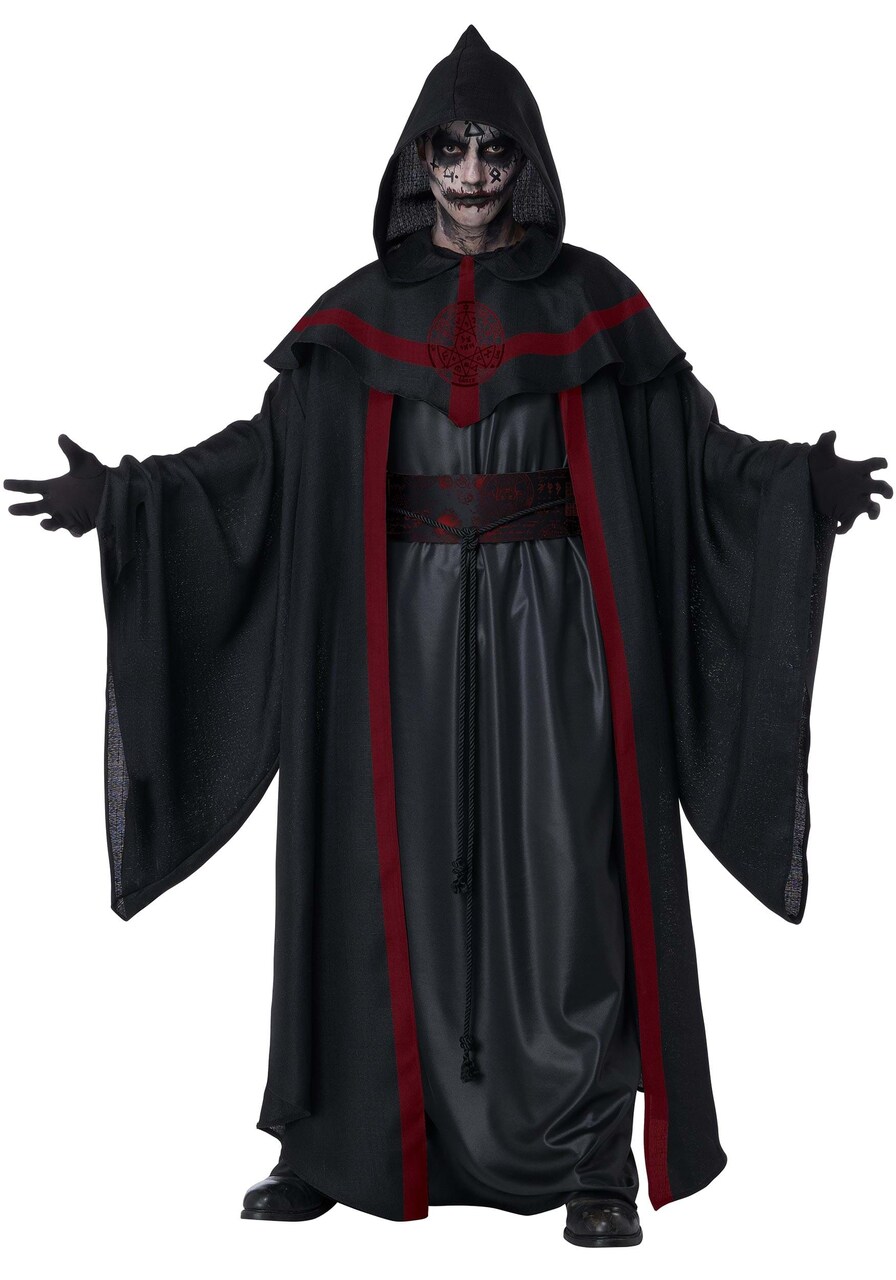 Brown Robe Men's Ritual Men's Dark Rituals Costume Robe, Size: S/M | Michaels