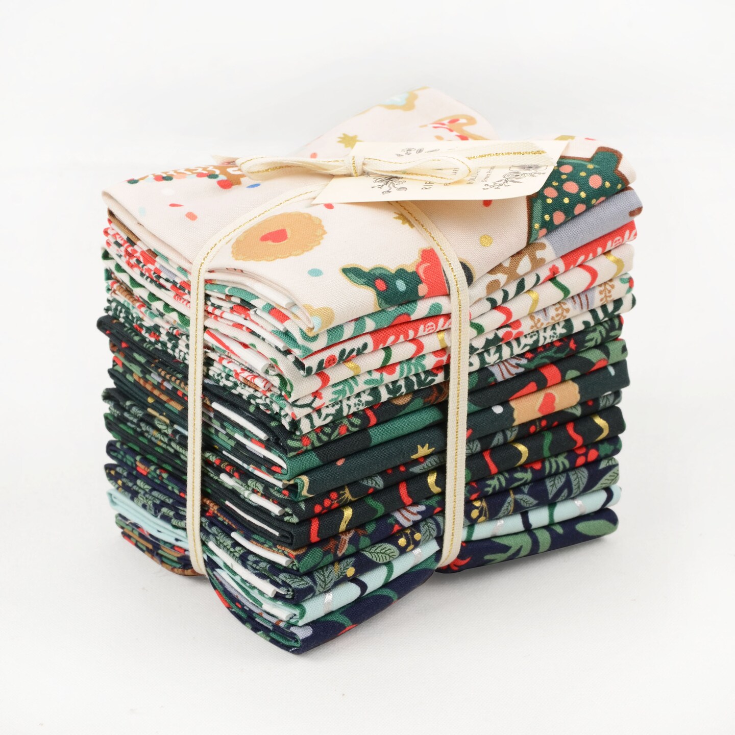 Holiday Classics III Fat Quarter Bundle by Rifle Paper Co for Cotton+Steel (RP616P-FQB)
