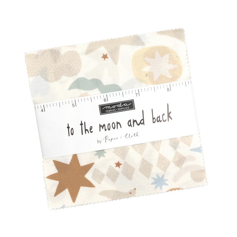 To The Moon And Back 5" Square Pack (Charm Pack) by for Moda (25900PP)