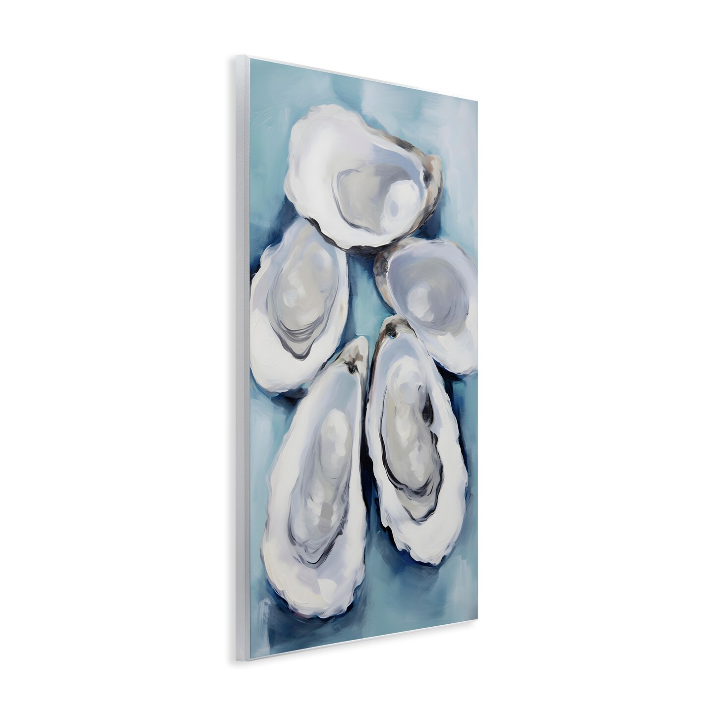 Stupell Industries Five Oyster Shells Wall Plaque Design By Petal Prints Design