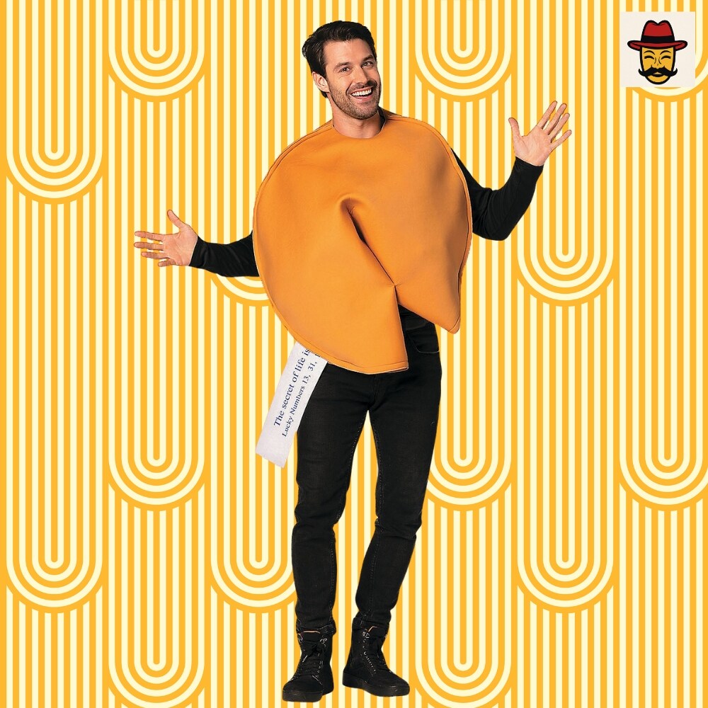 Fortune Cookie Costume Funny Food Tunic For Halloween Or Party Wear