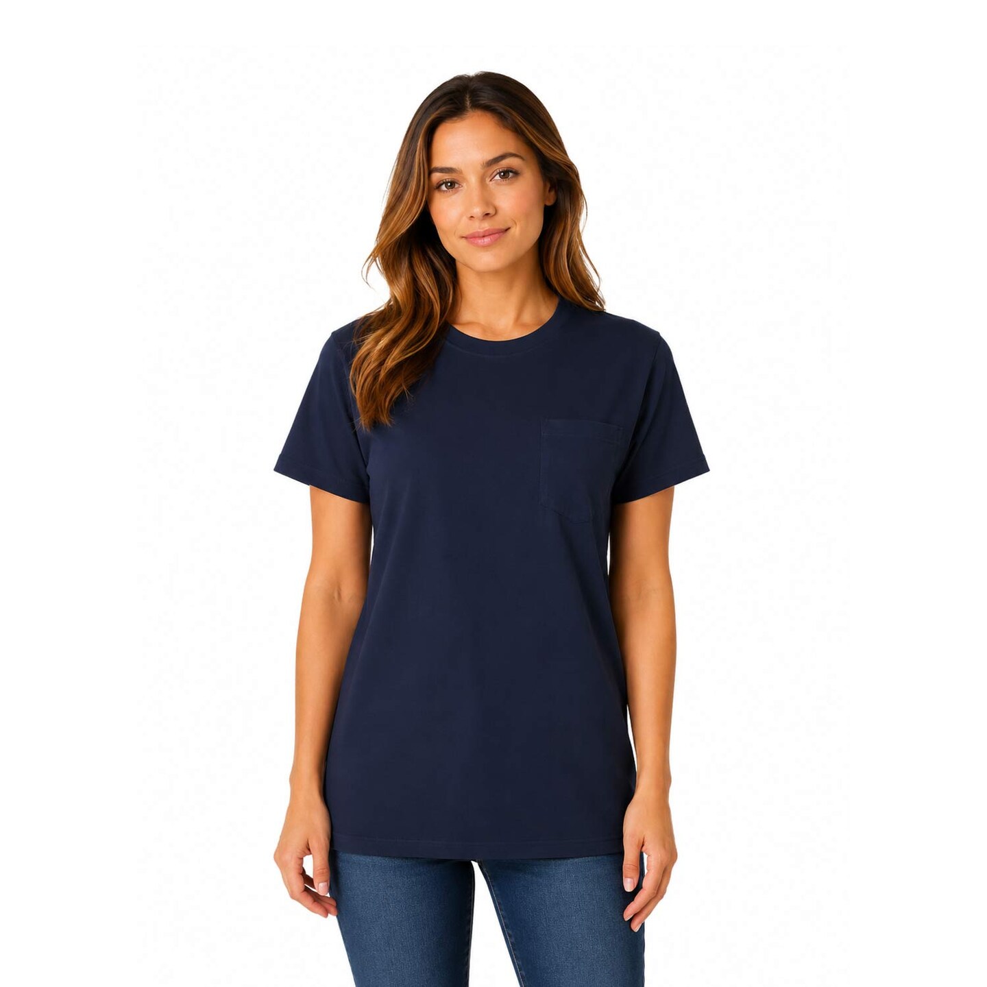 Gildan Unisex DryBlend Pocket Crewneck Short Sleeve T-Shirt for