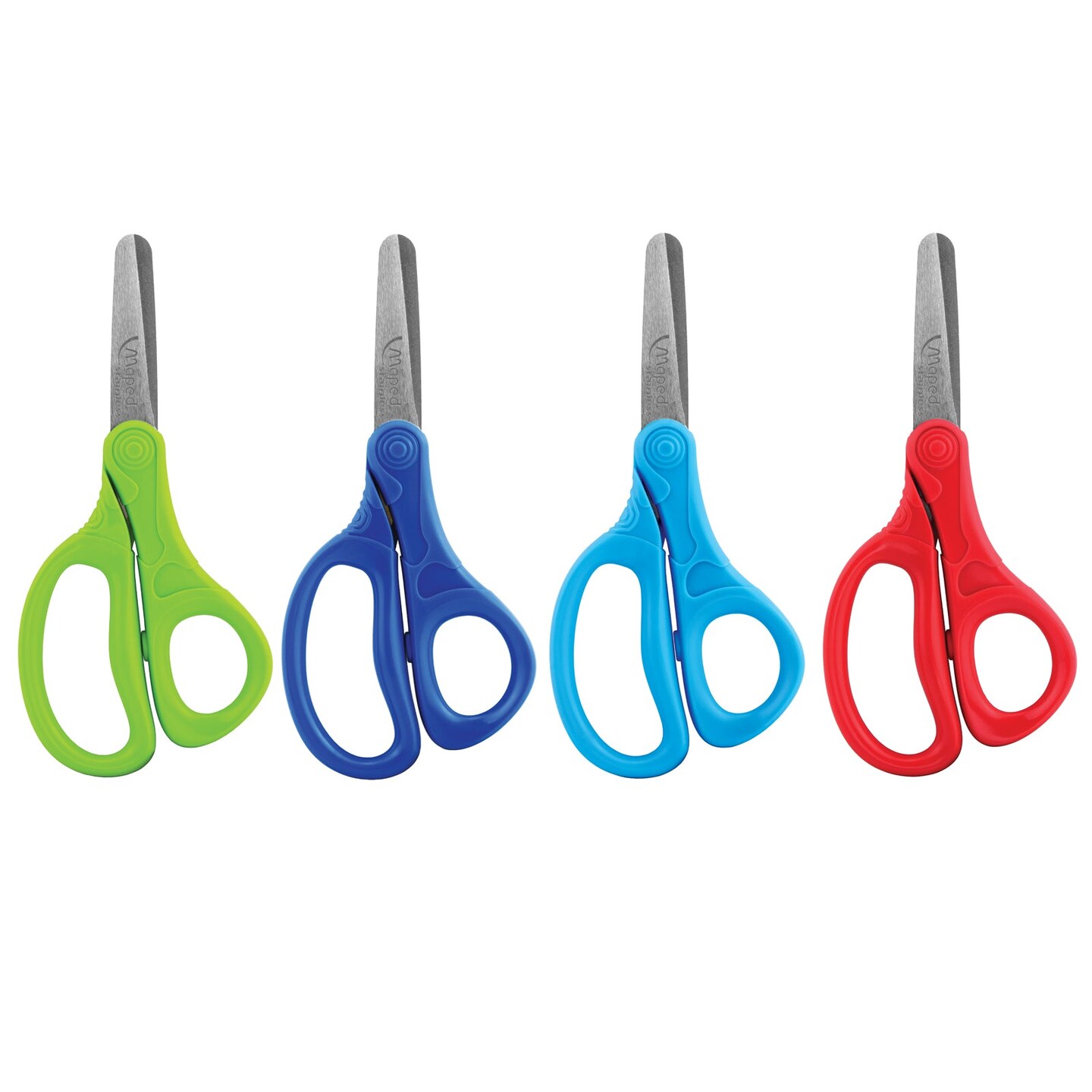 Essential 5&#x22; Blunt School Scissors, Assorted Colors
