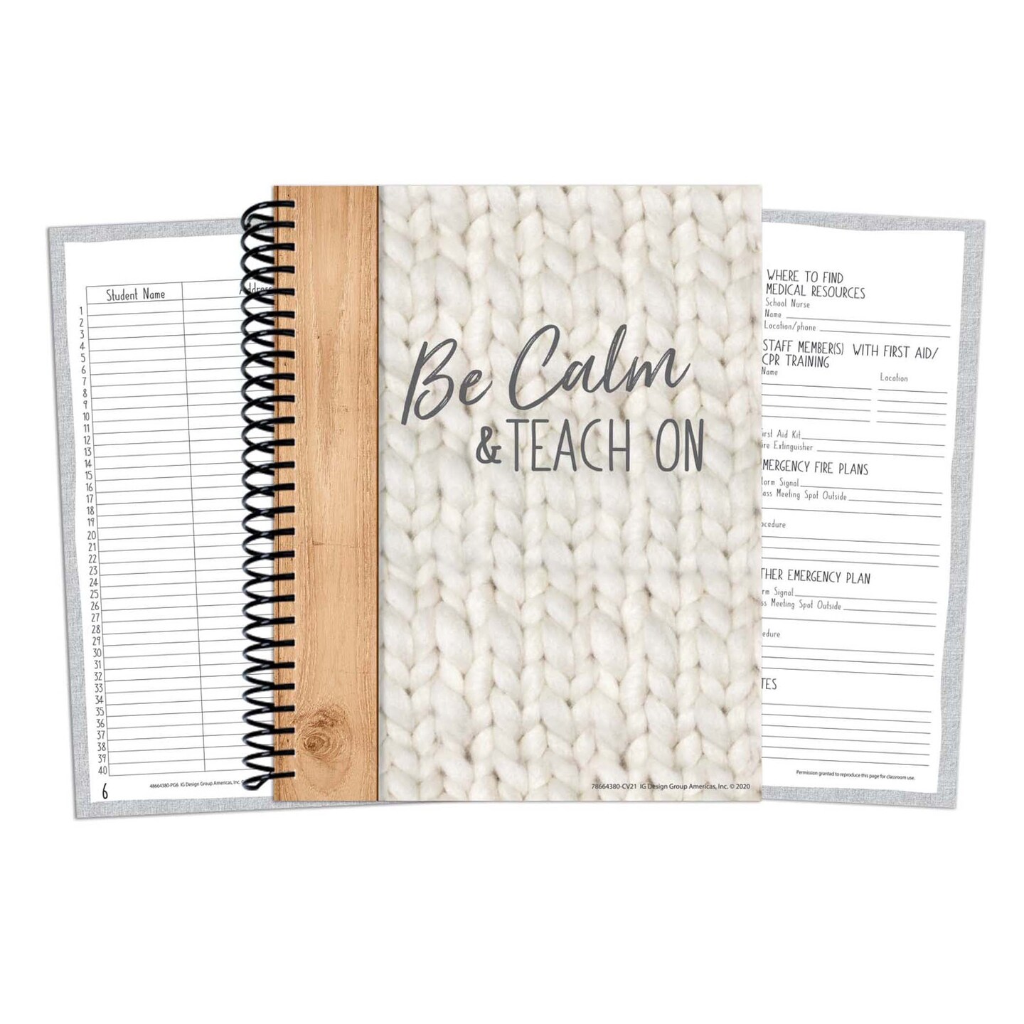 A Close-Knit Class Lesson Plan &#x26; Record Book