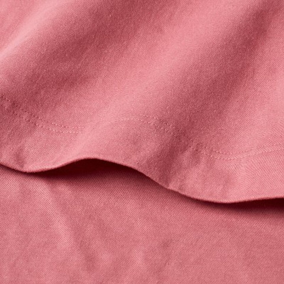 King Solid Jersey Sheet Set Pink Room Essentials