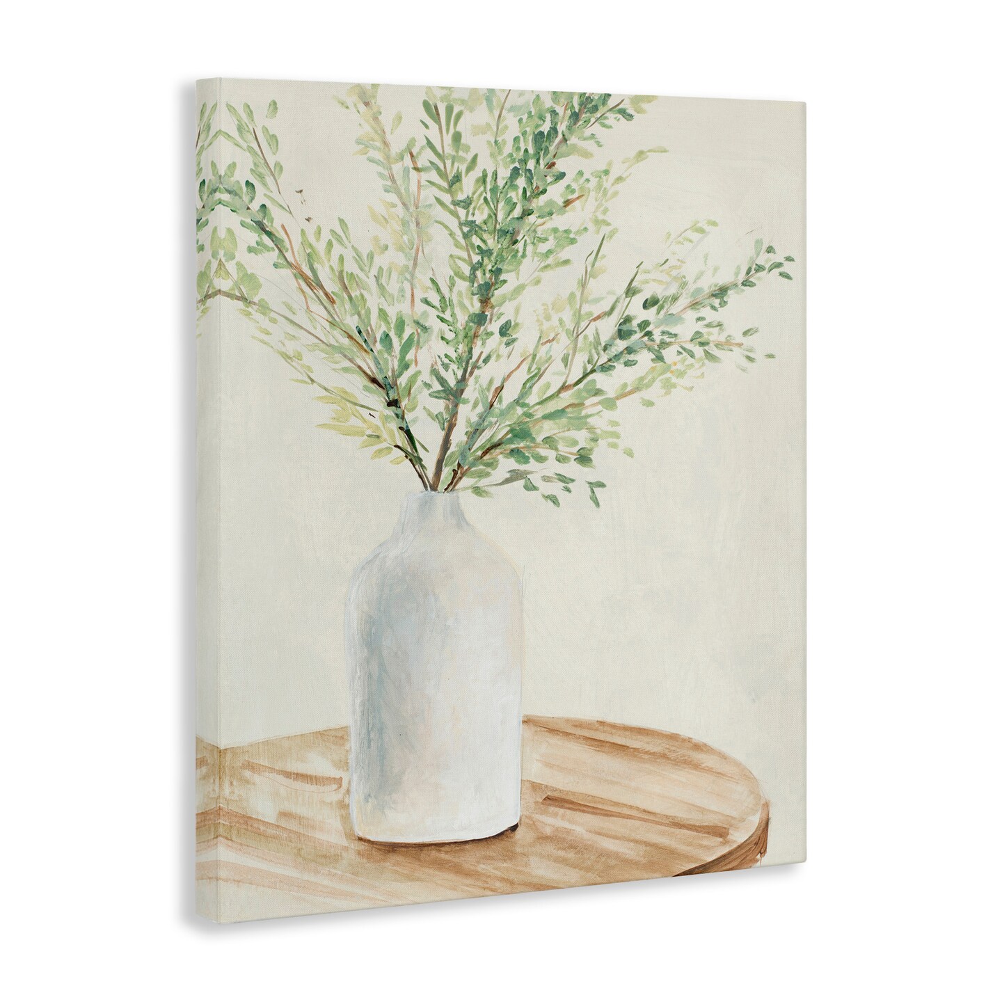 Stupell Industries Tranquil Botanical Still Life Canvas Wall Art