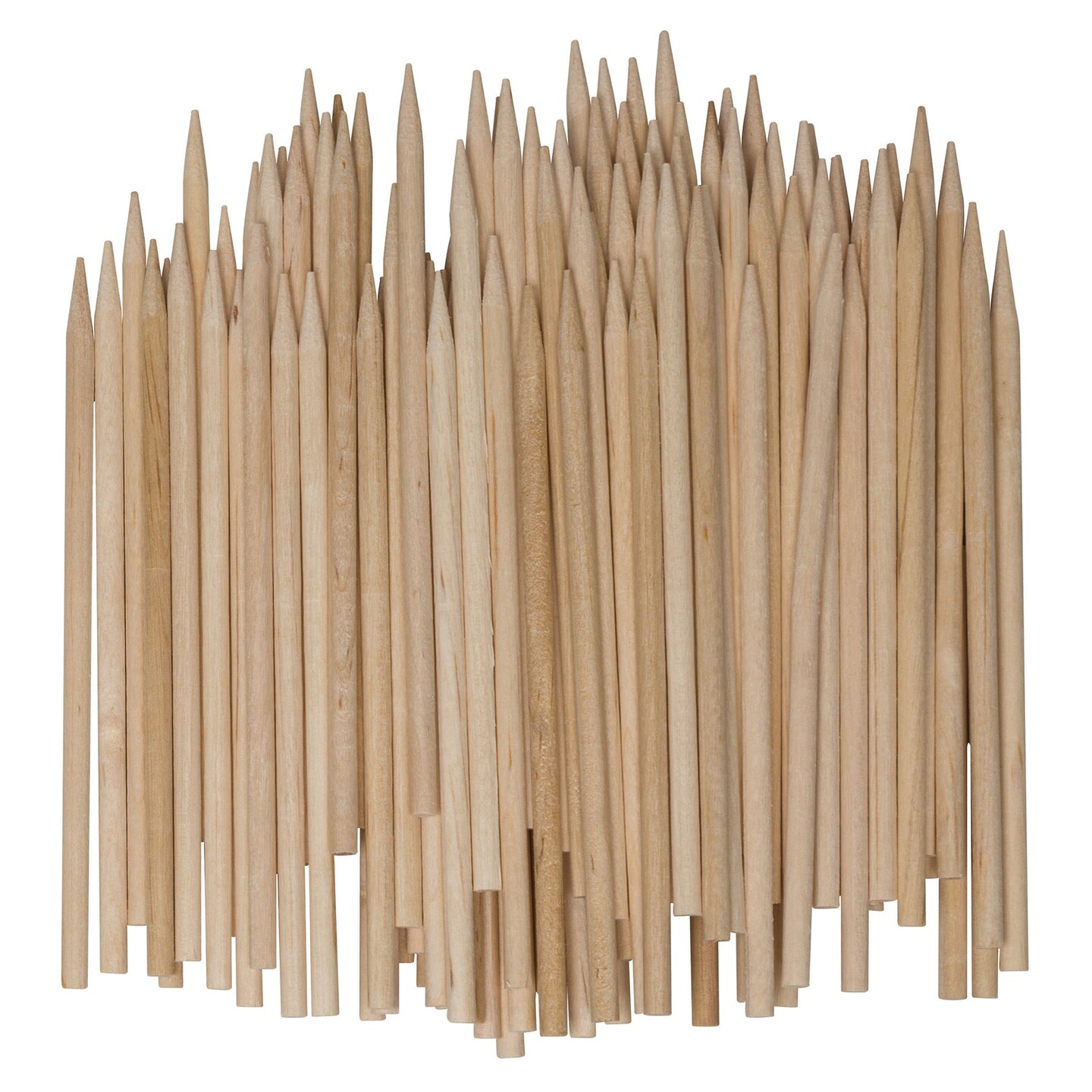 Wood Sticks ,4.5&#x22;, Natural, 100 Sticks