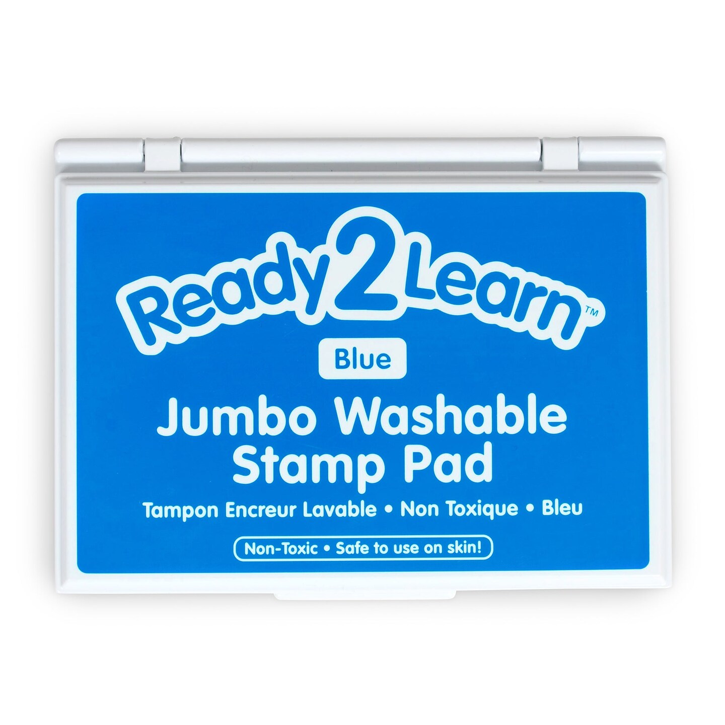 Jumbo Washable Stamp Pad - Blue - 6.2&#x22;L x 4.1&#x22;W