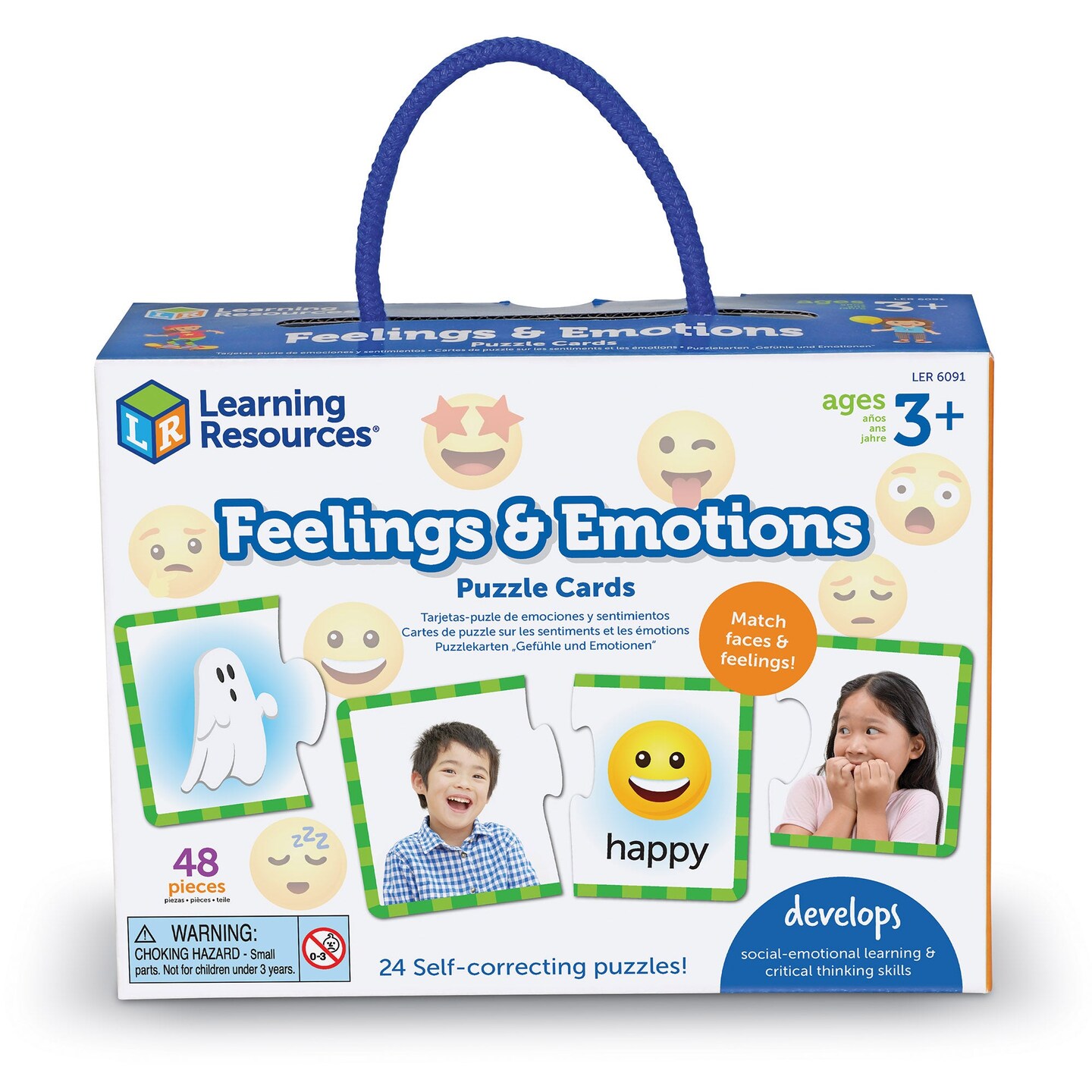 Feelings &#x26; Emotions Puzzle Cards