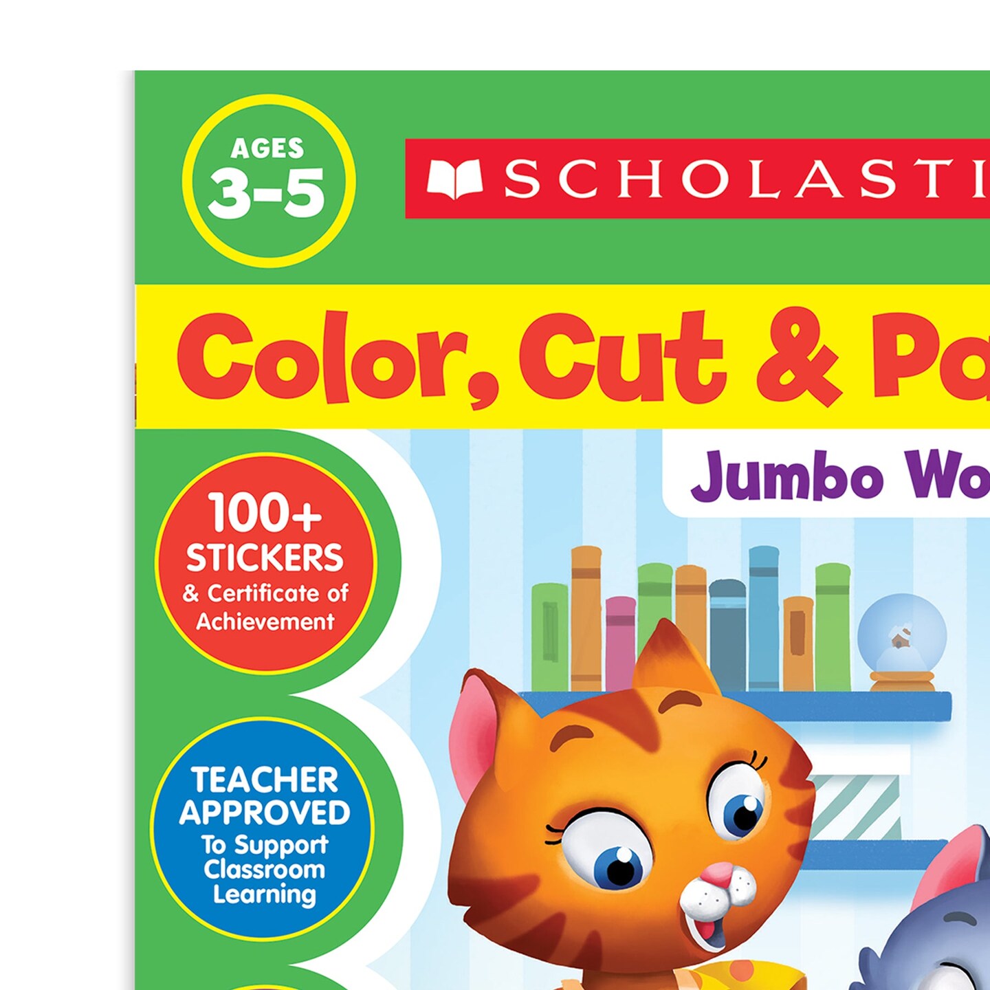 Color Cut &#x26; Paste Jumbo Workbook