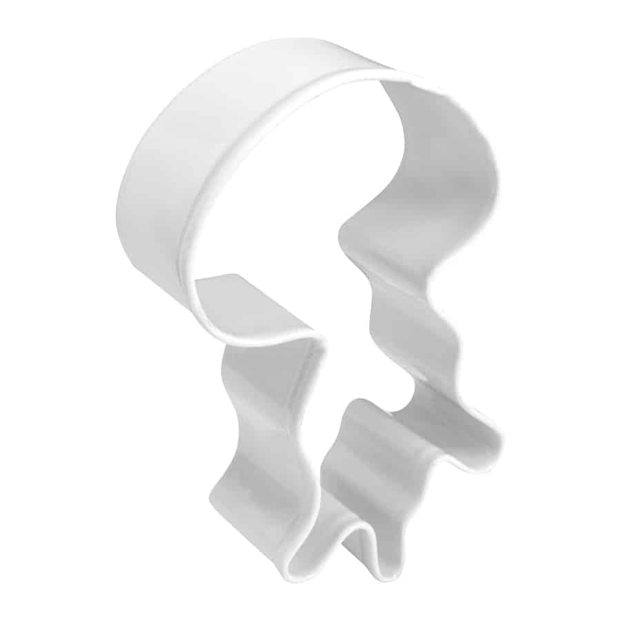 Jellyfish Cookie Cutter (White, 3.5&#x22;)