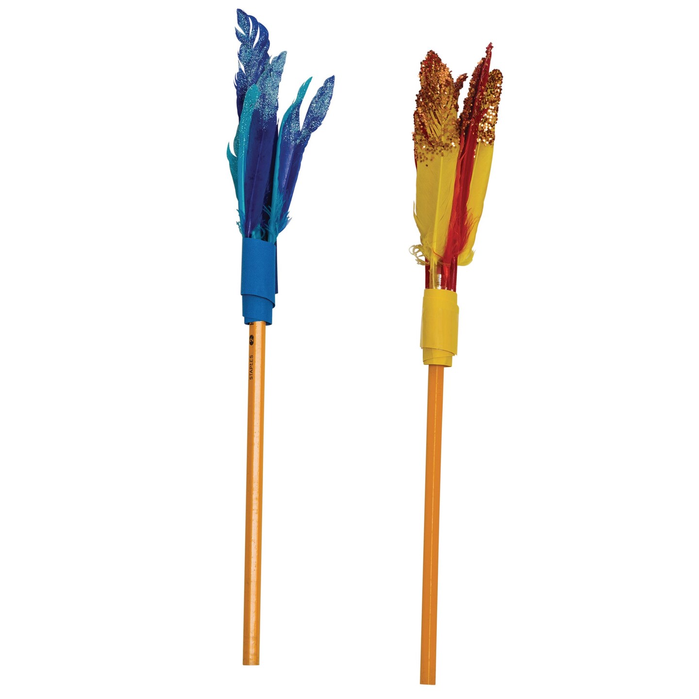 Duck Quills, Assorted Colors, 3&#x22; to 5&#x22;, 14 grams