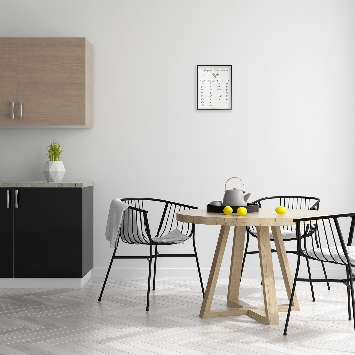 Stupell Industries Traditional Cottage Kitchen Conversions Framed Giclee Art