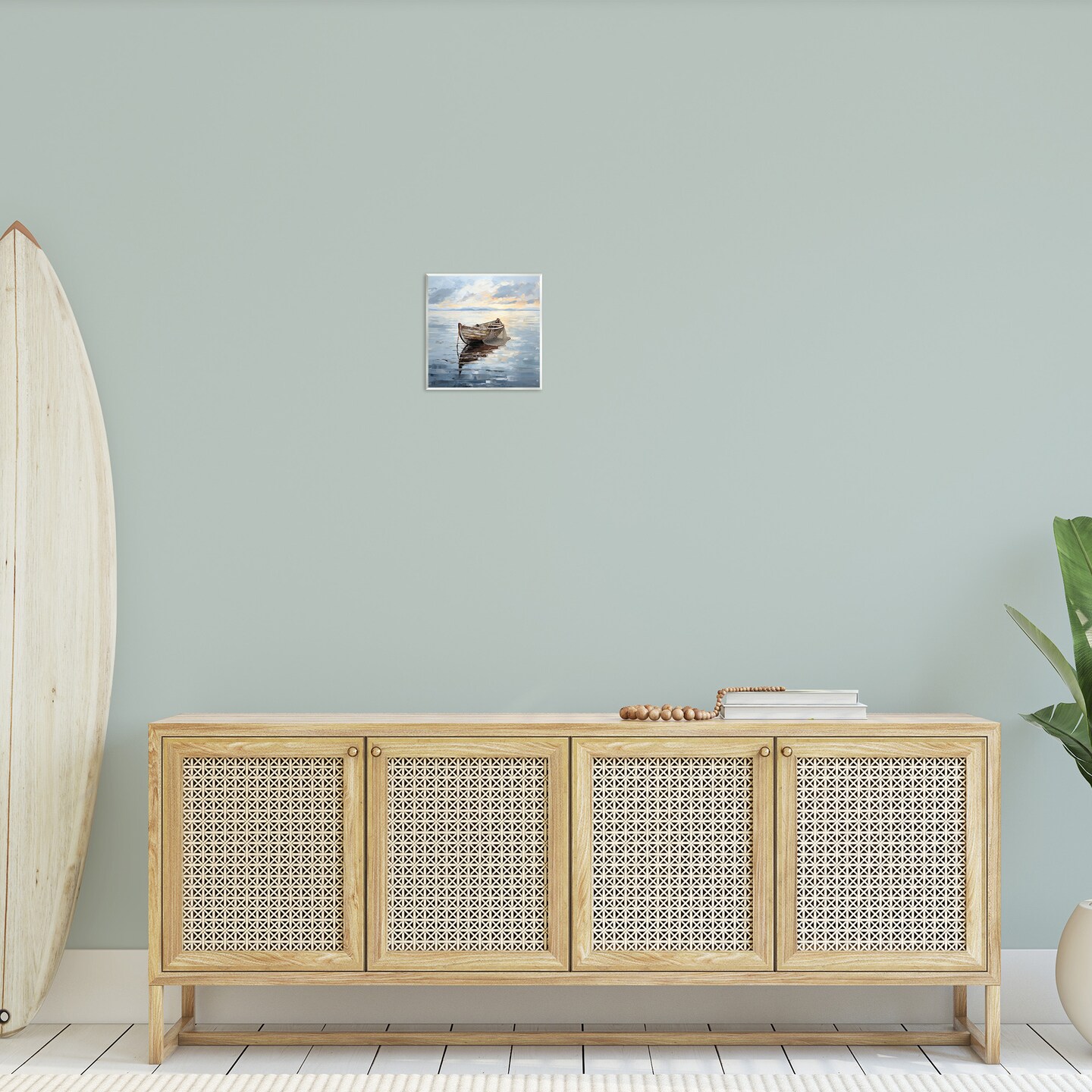 Stupell Industries Fishing Boat Painting Wall Plaque Art