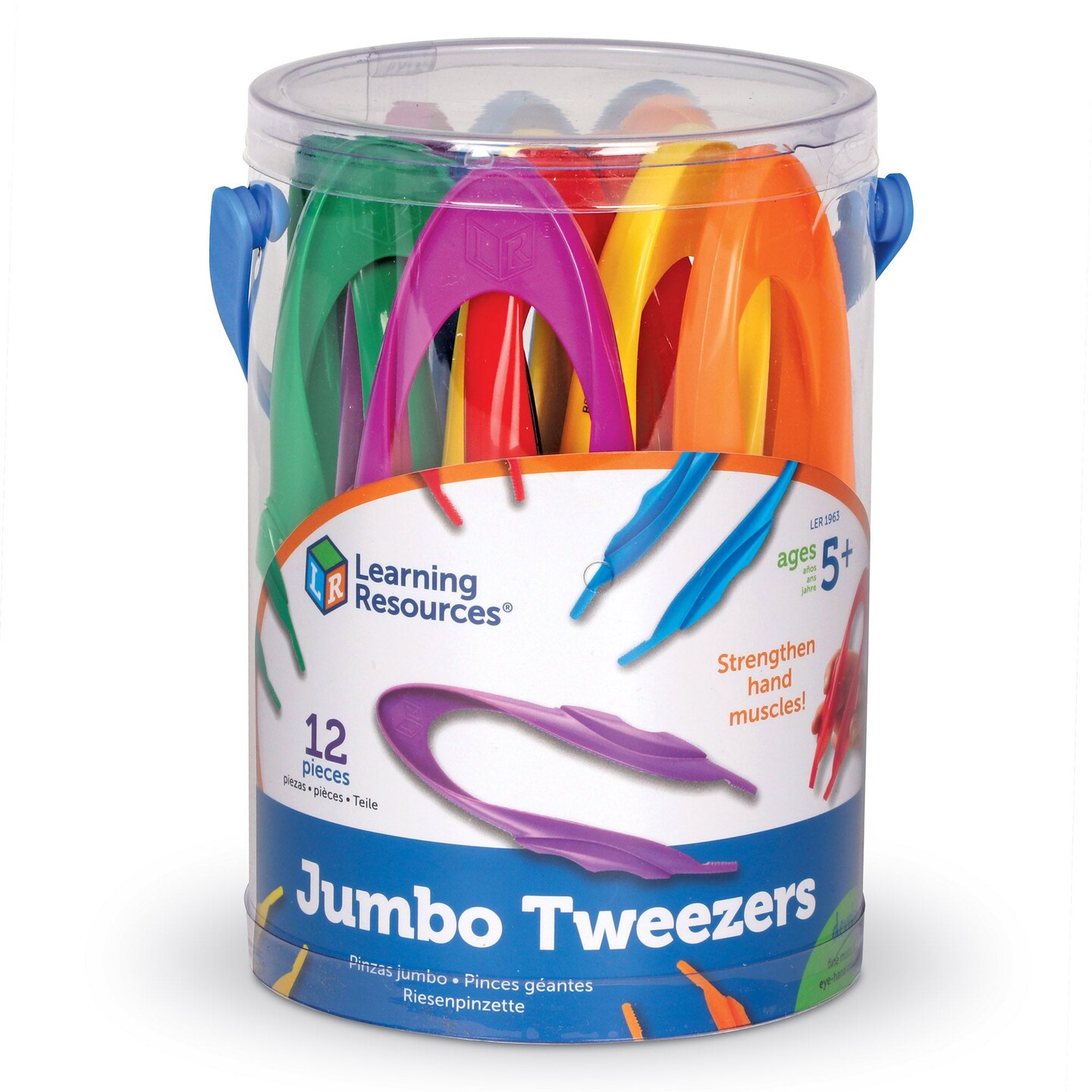 Jumbo Tweezers, Set of 12