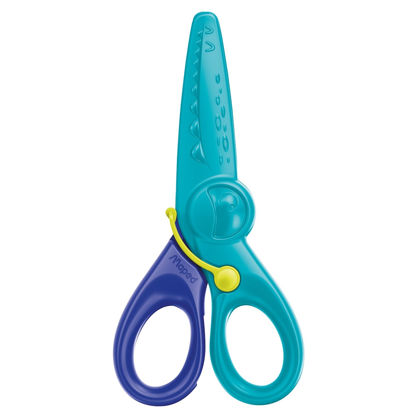 KidiCut 4.75&#x22; Spring-Assisted Plastic Safety Scissors